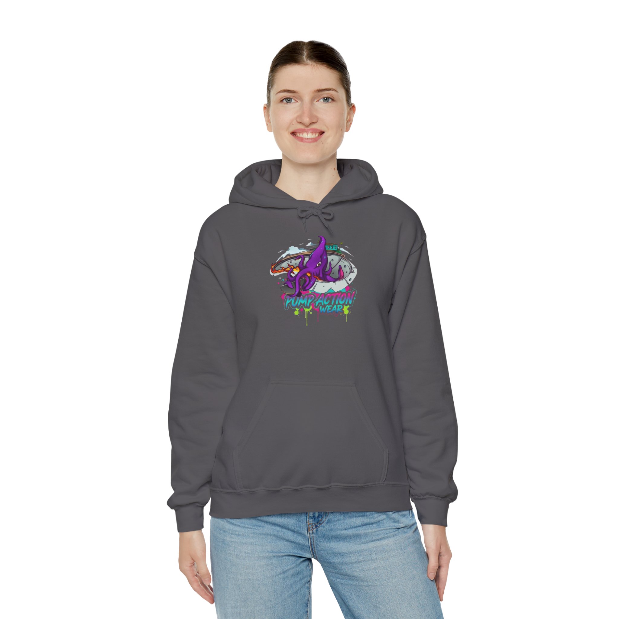 Pump Action Wear Hoodie 01 — Pullover - Image 44