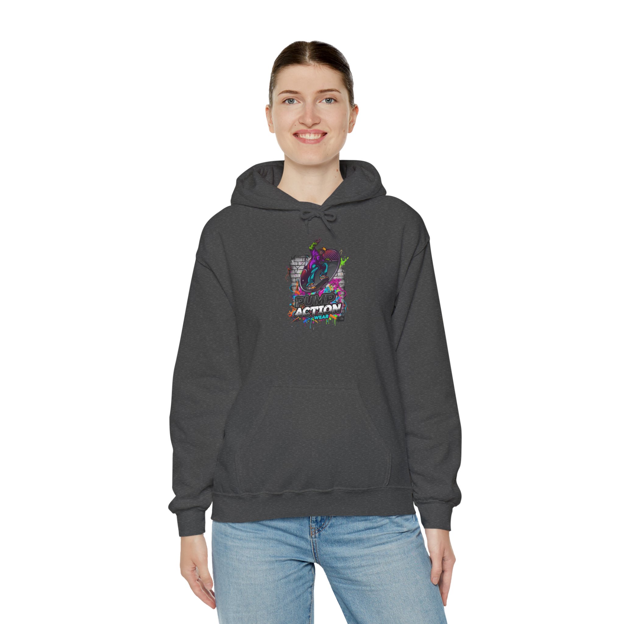 Copy of Pump Action Wear Hoodie — Vintage Gunshop Logo Pullover - Image 36