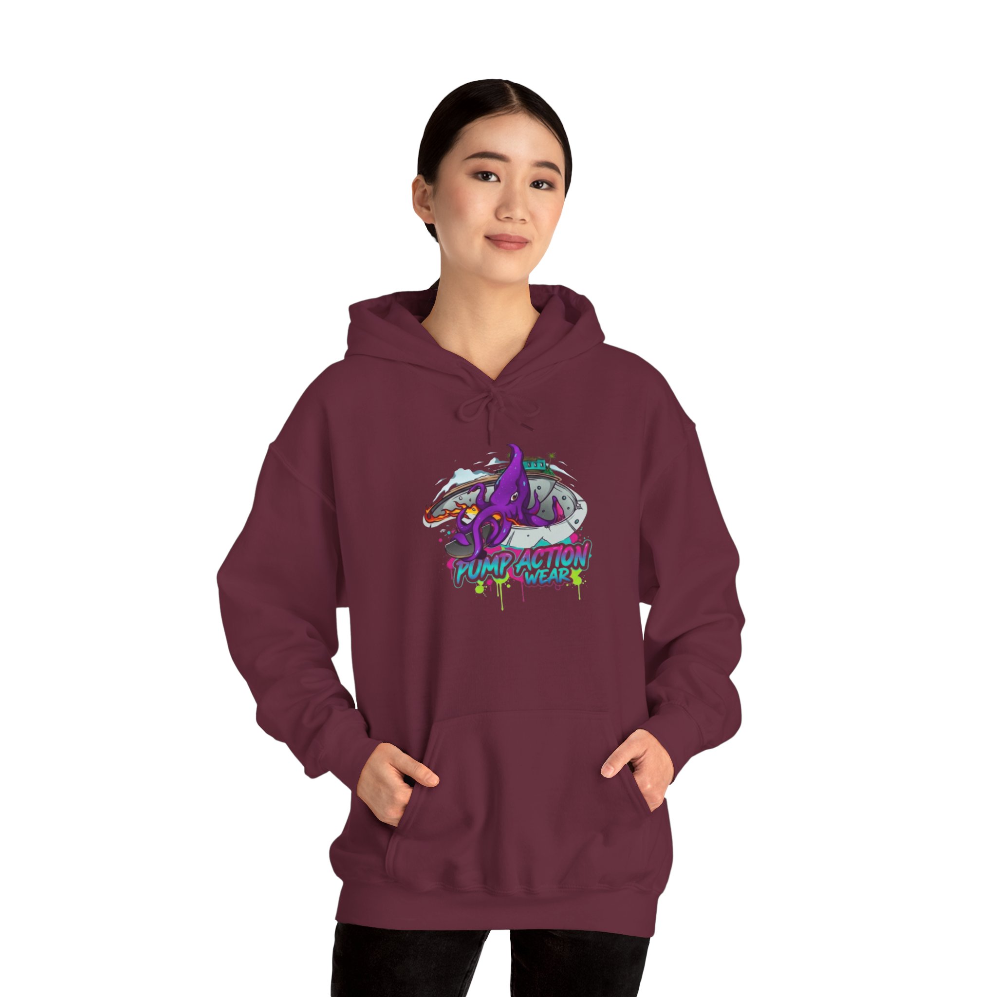 Pump Action Wear Hoodie 01 — Pullover - Image 10