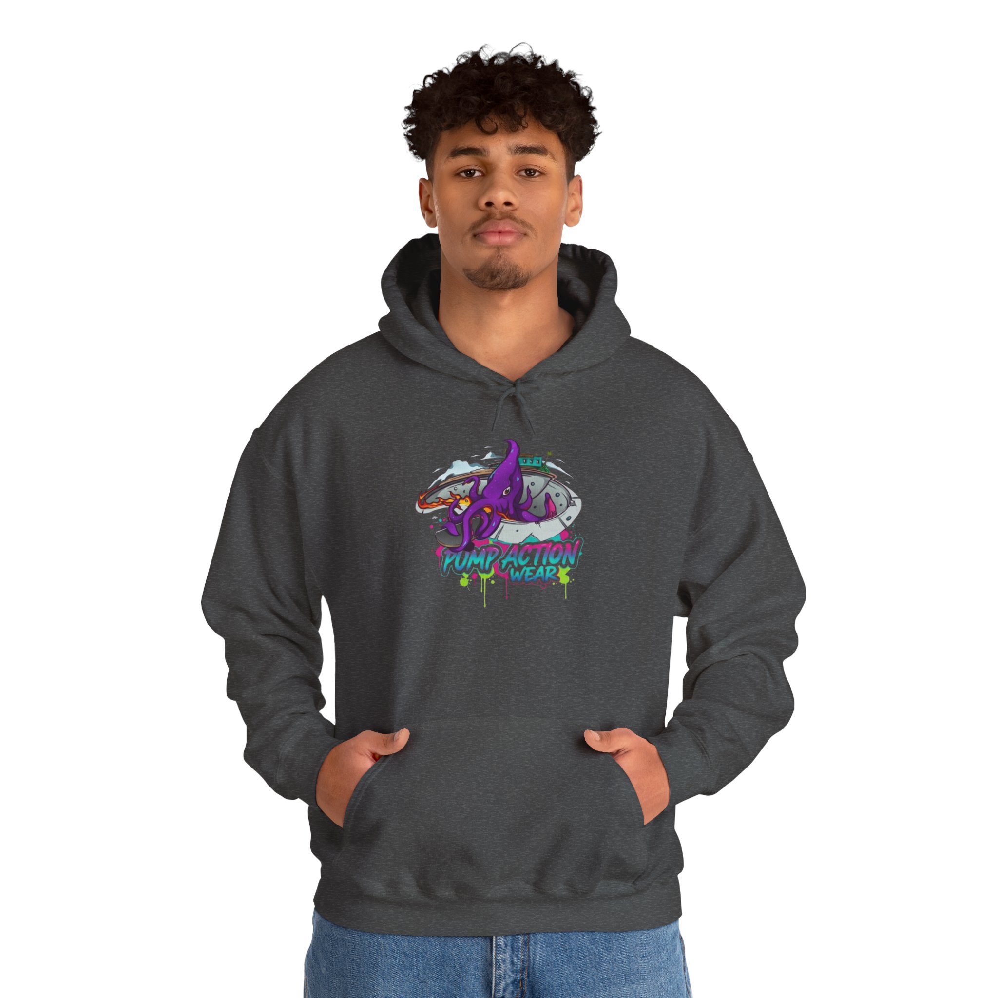 Pump Action Wear Hoodie 01 — Pullover - Image 35