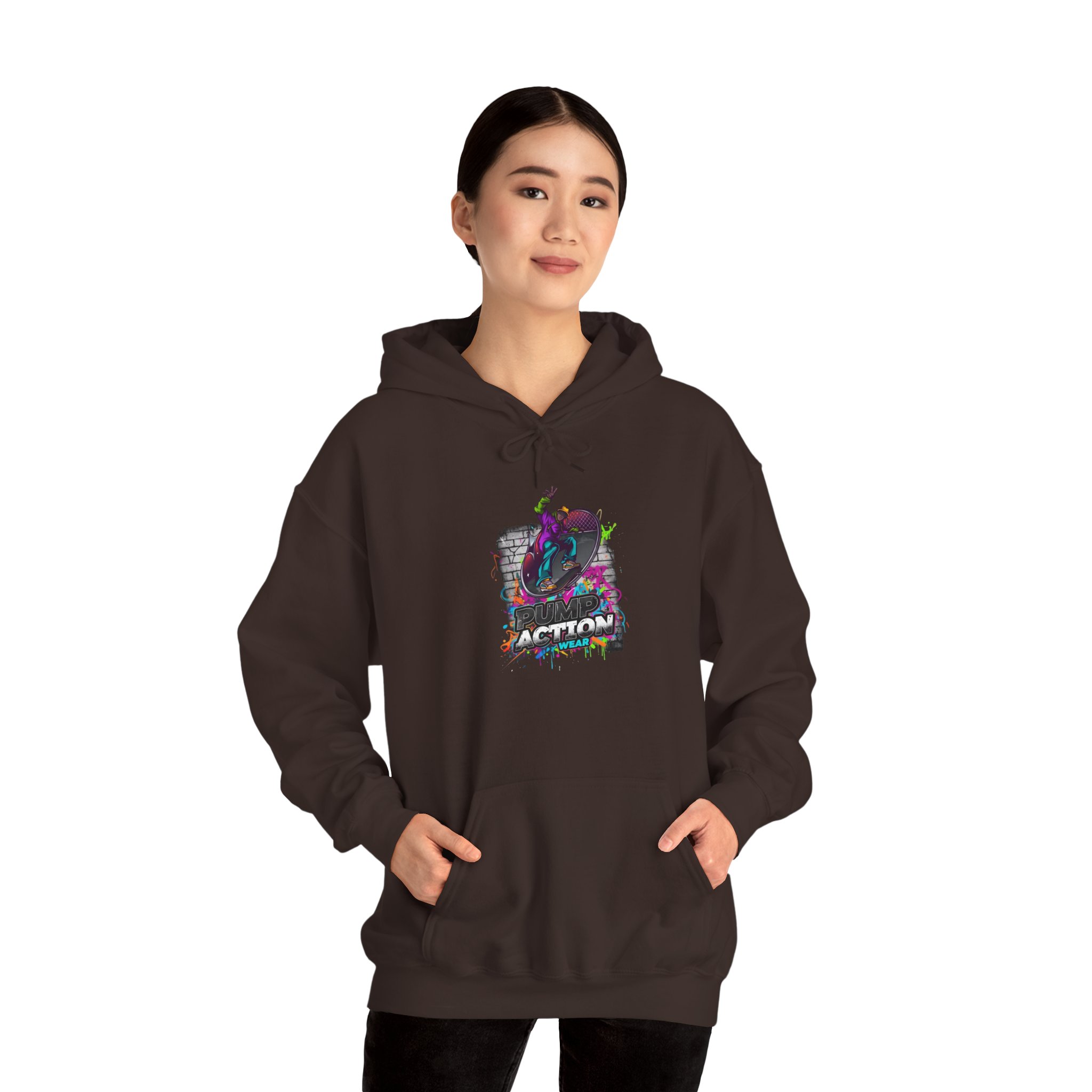Copy of Pump Action Wear Hoodie — Vintage Gunshop Logo Pullover - Image 14