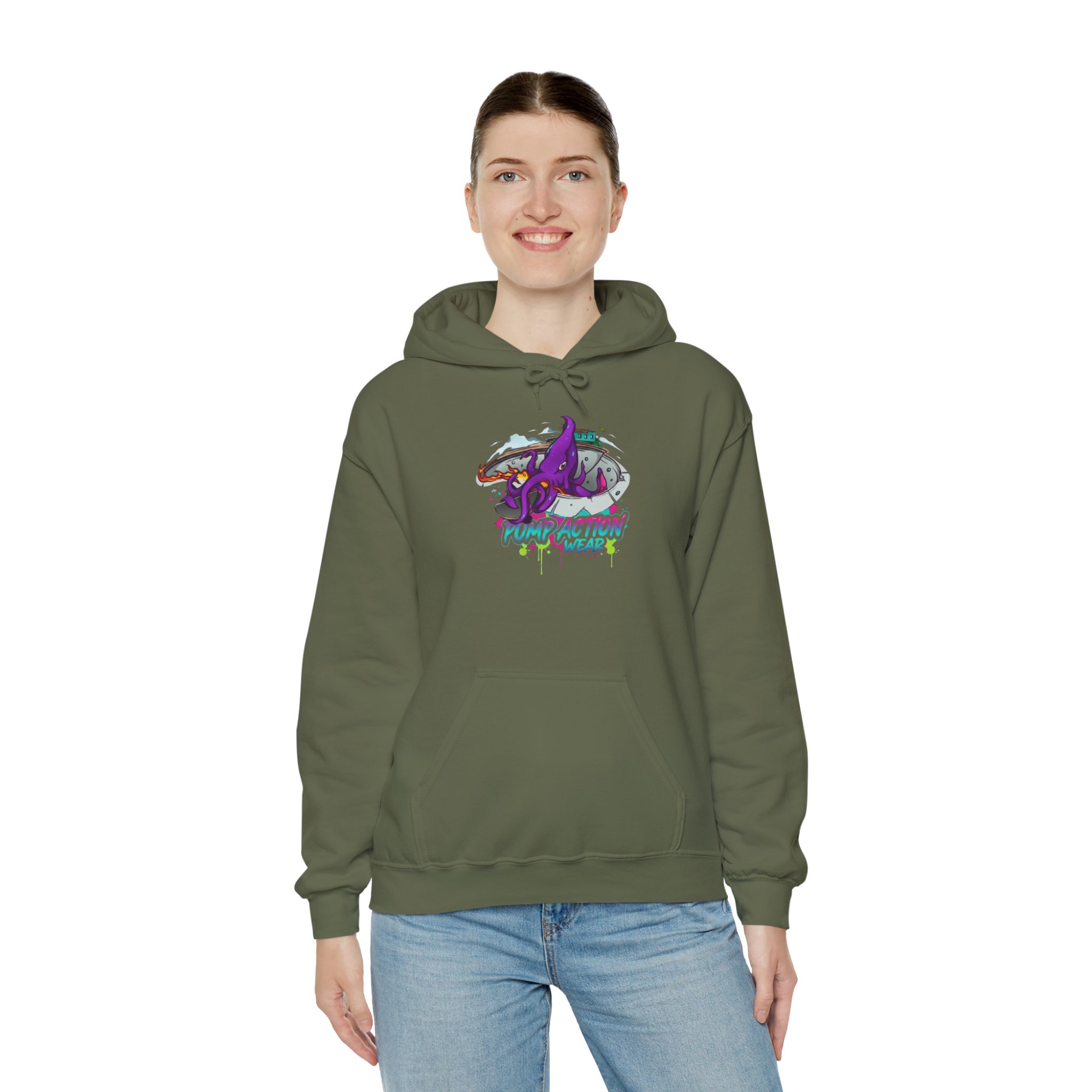 Pump Action Wear Hoodie 01 — Pullover - Image 20