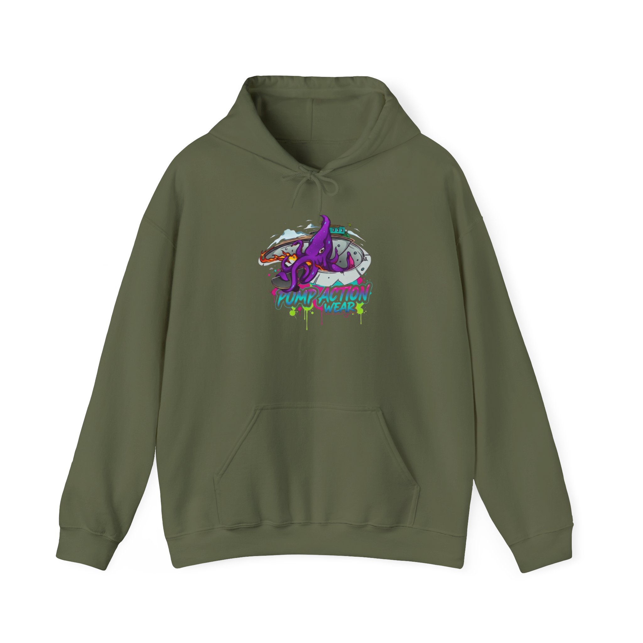 Pump Action Wear Hoodie 01 — Pullover - Image 17