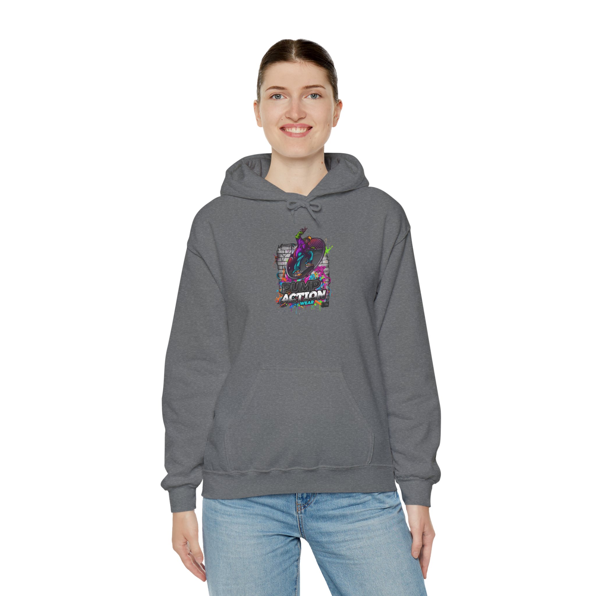 Copy of Pump Action Wear Hoodie — Vintage Gunshop Logo Pullover - Image 28