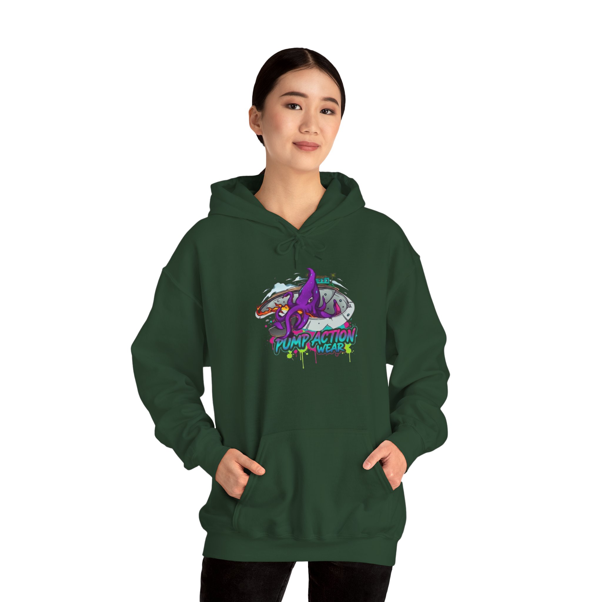 Pump Action Wear Hoodie 01 — Pullover - Image 22