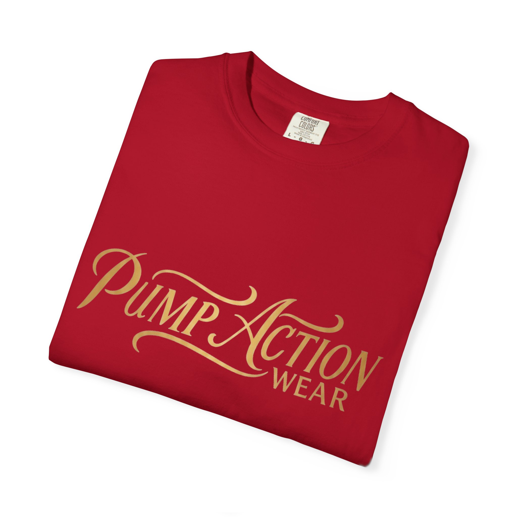 Pump Action Wear Script T-Shirt — Vintage Script Logo Tee - Image 55