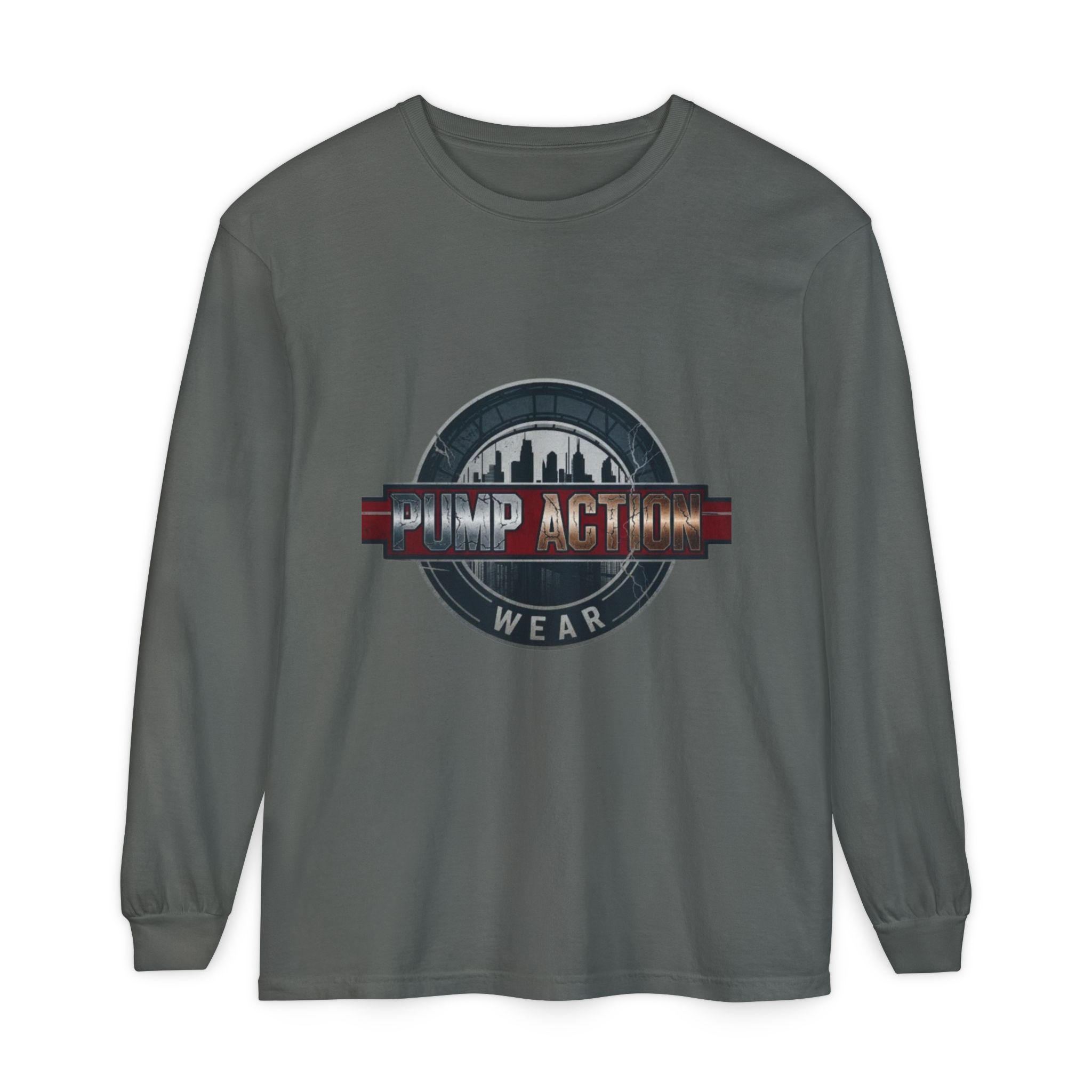 Pump Action Logo Long Sleeve Tee - Image 29