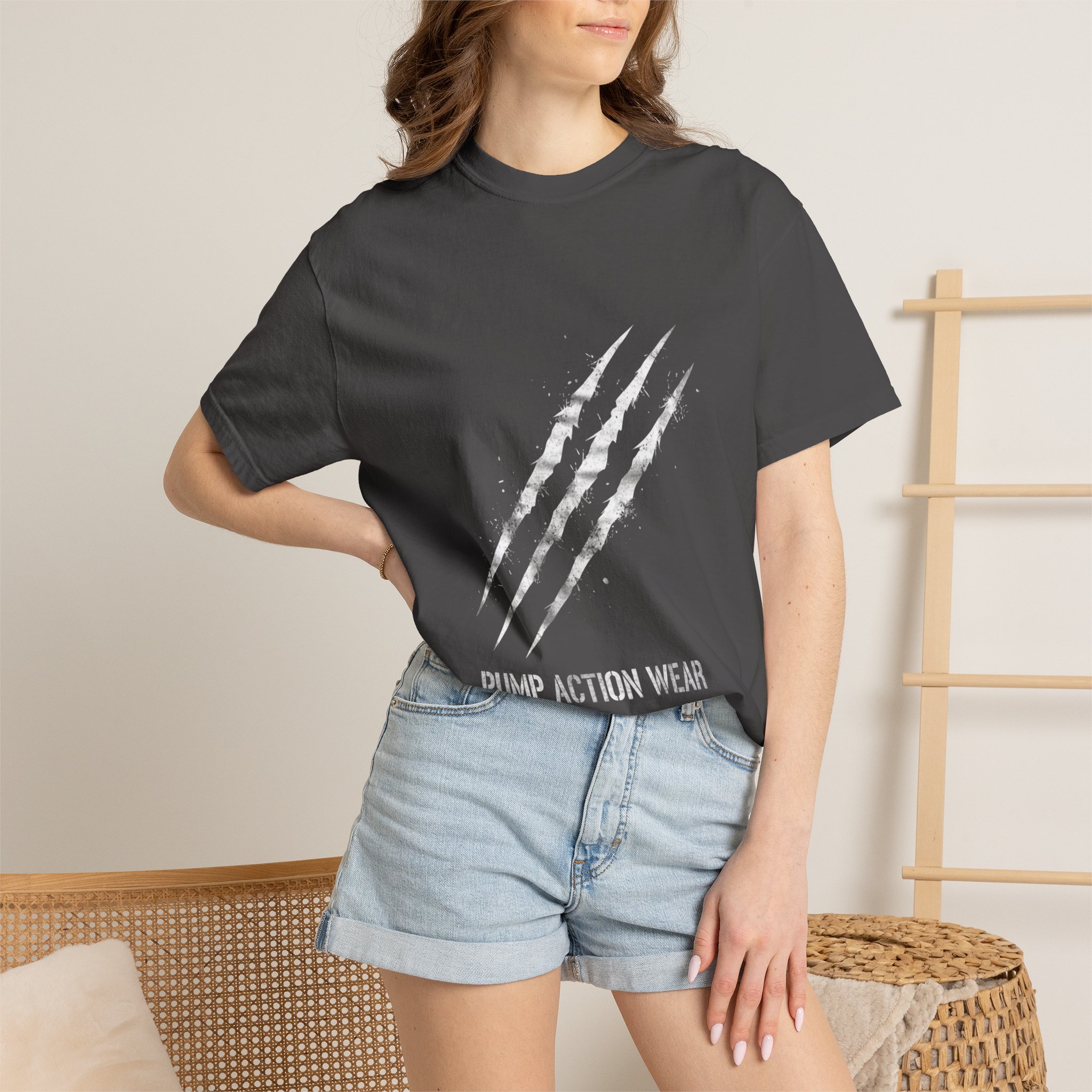 Ripped Claw Graphic T-Shirt — "Pure Active Wear" - Image 44