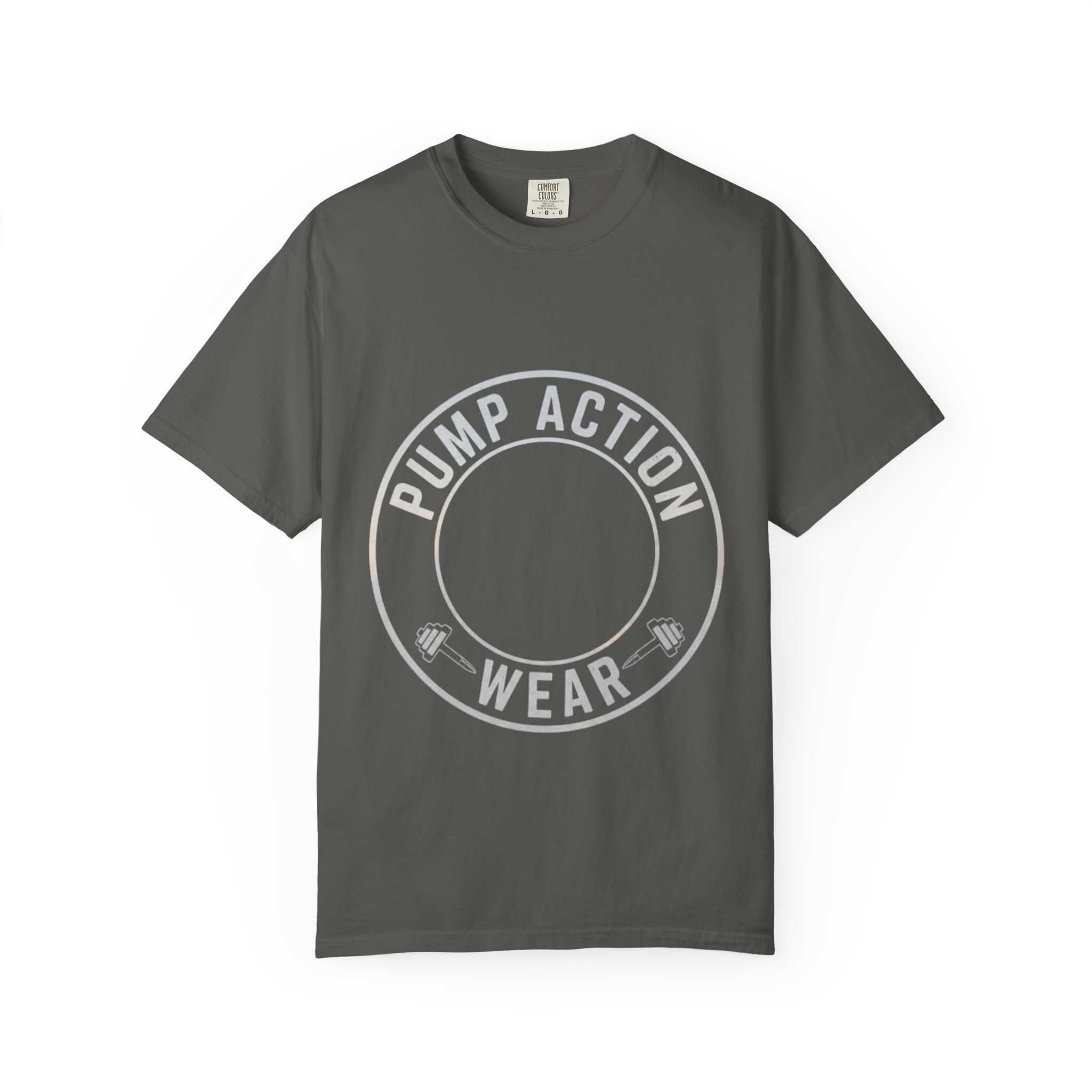 Pump Action Wear T‑Shirt — Vintage Crest Graphic Tee - Image 17