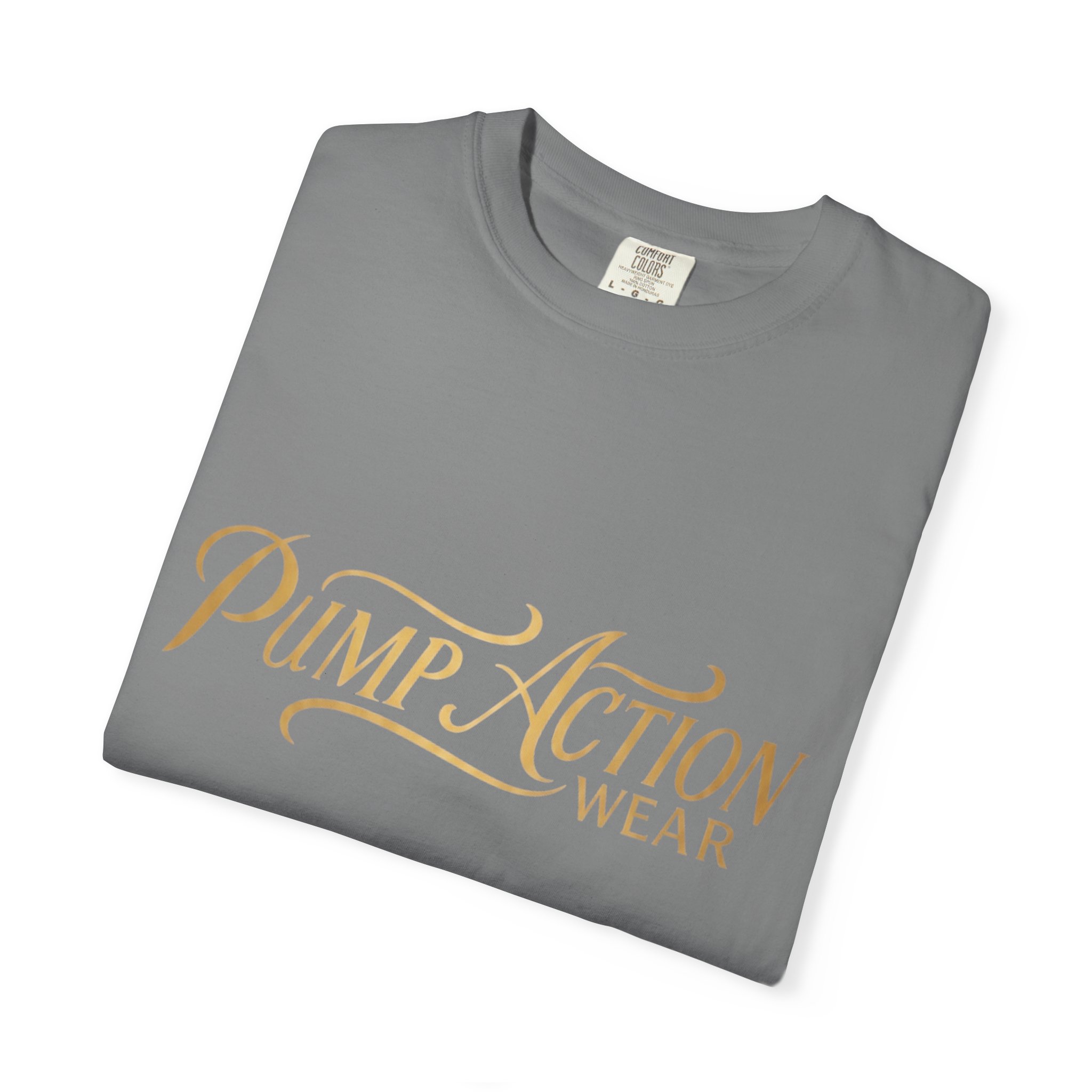 Pump Action Wear Script T-Shirt — Vintage Script Logo Tee - Image 23