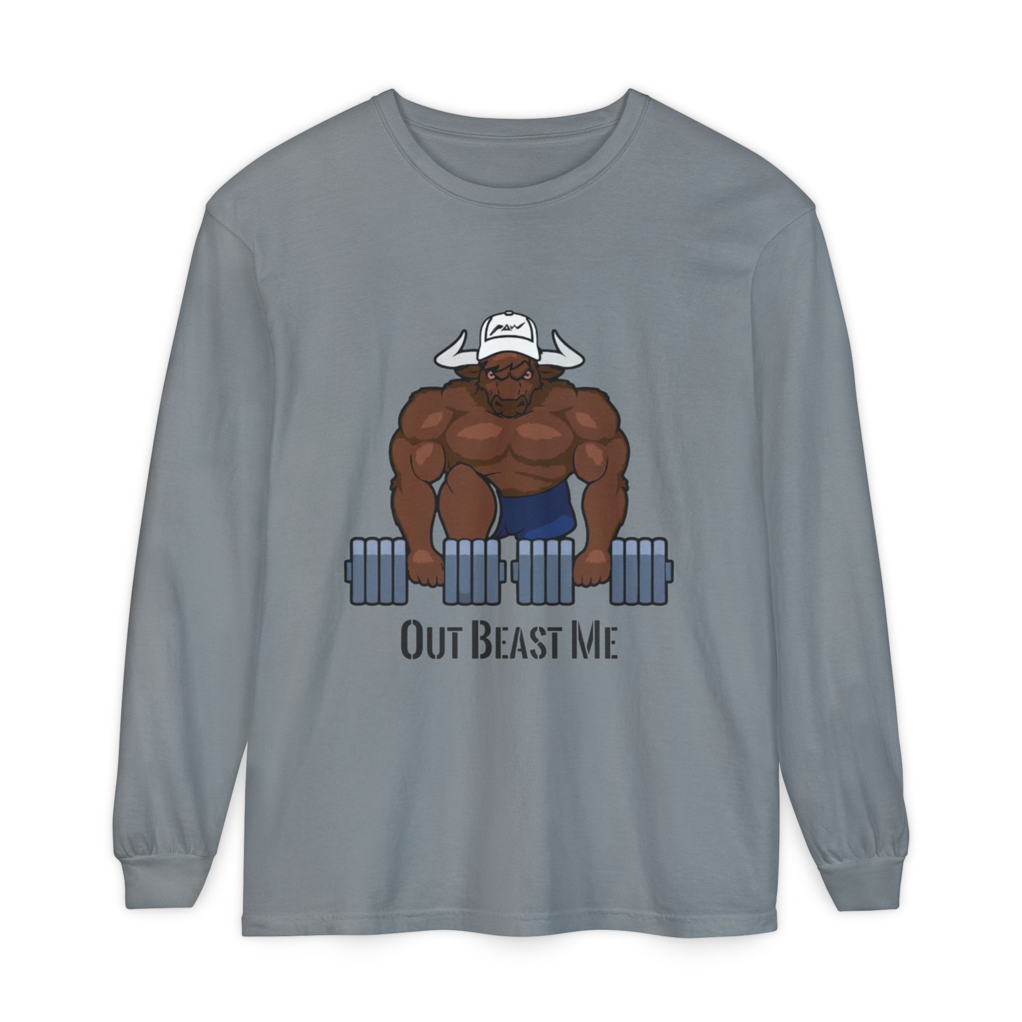 Out Beast Me Long Sleeve Shirt — Motivational Gym Tee - Image 53