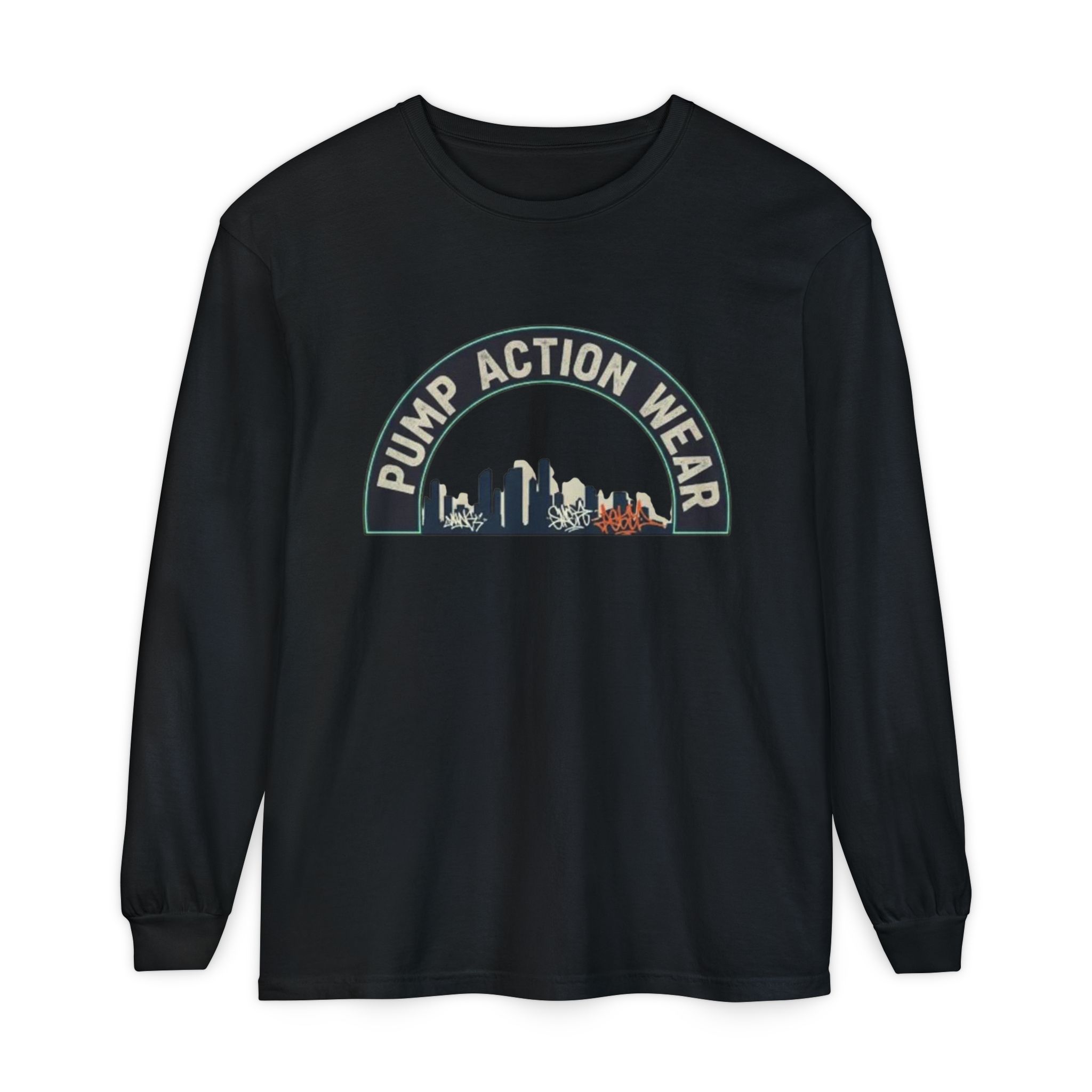 Pump Action Wear Skyline Long Sleeve Tee - Image 61