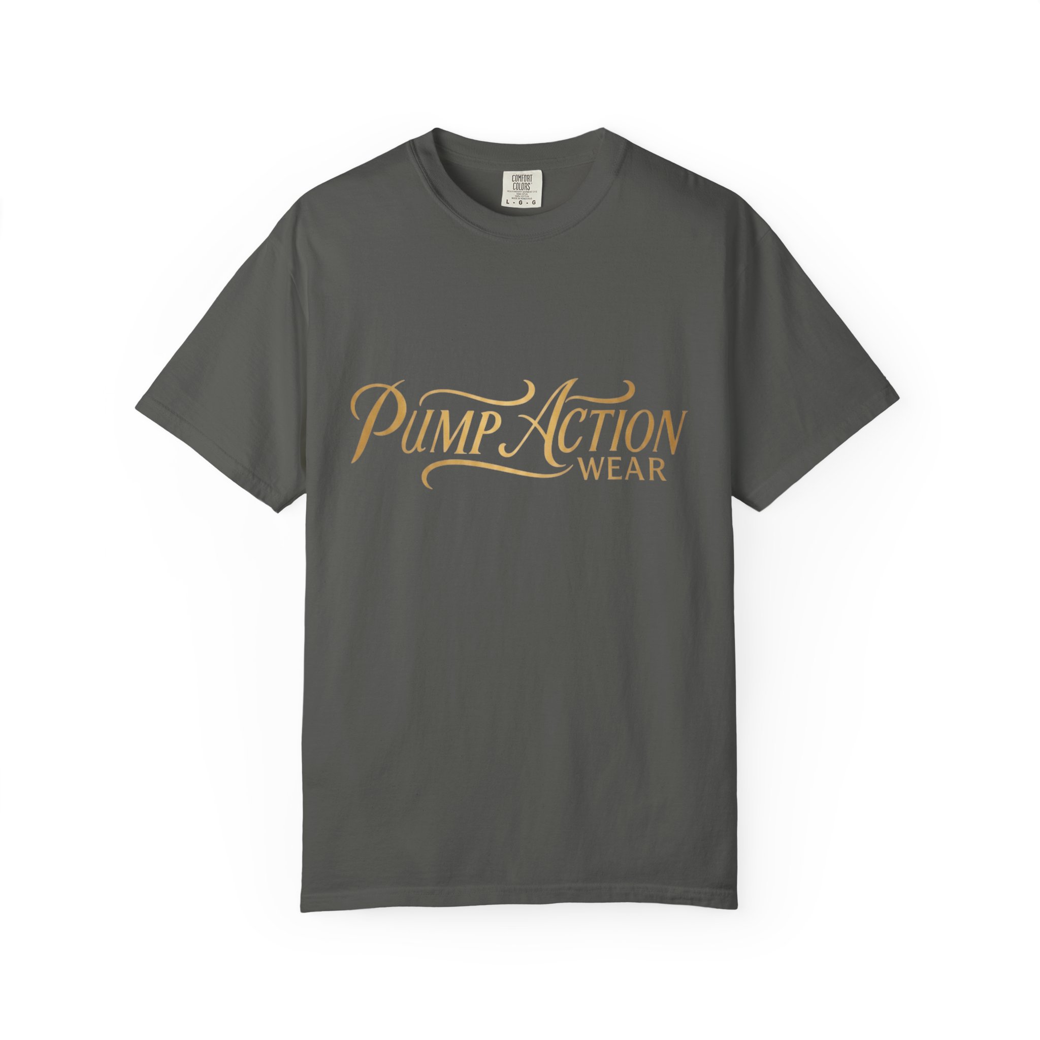 Pump Action Wear Script T-Shirt — Vintage Script Logo Tee - Image 17