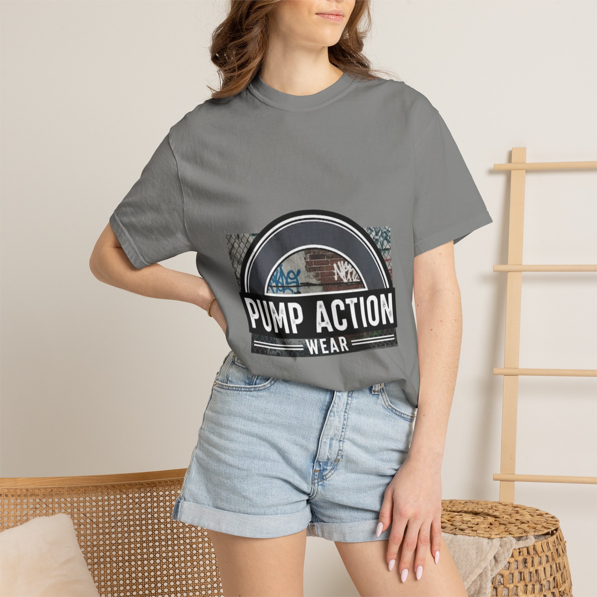 Pump Action Wear Graphic T-Shirt - Image 36