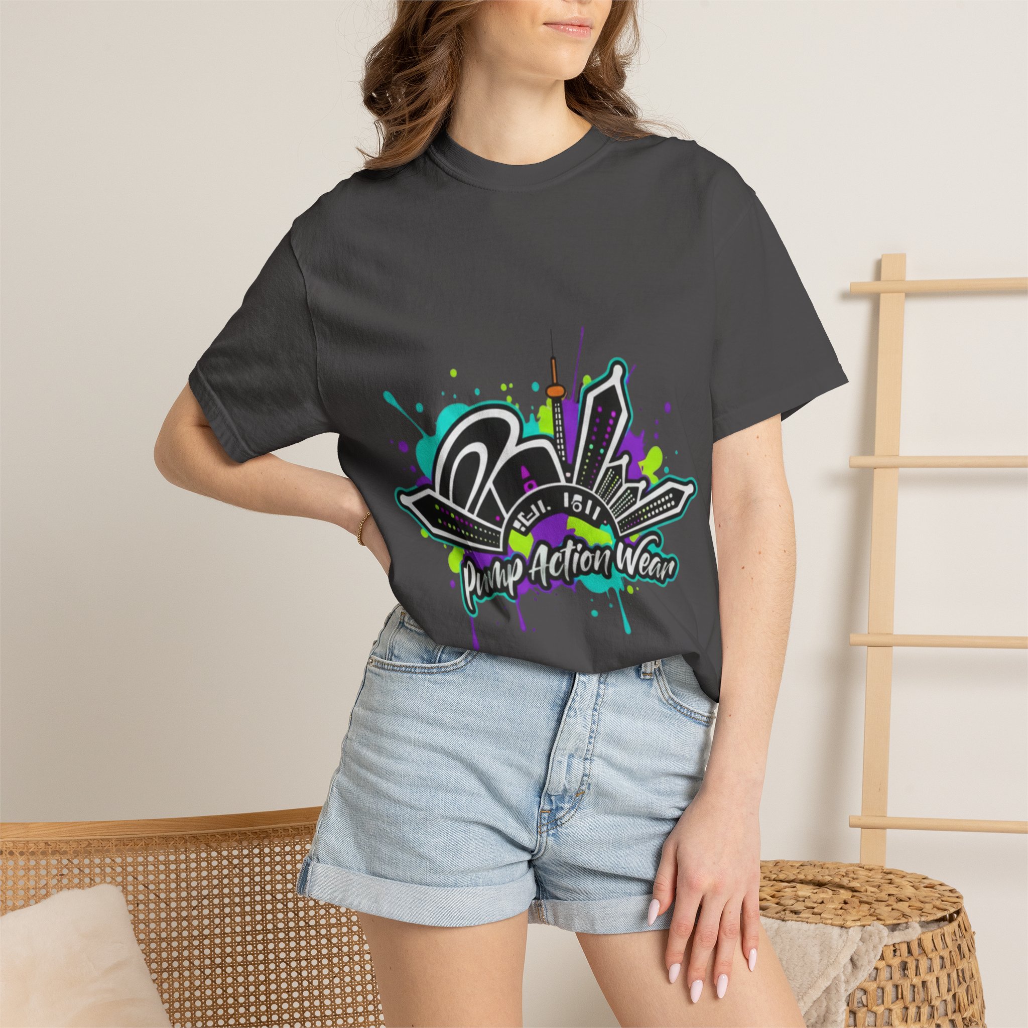 Graffiti City “Pimp-Action Wear” Graphic T-Shirt - Image 44