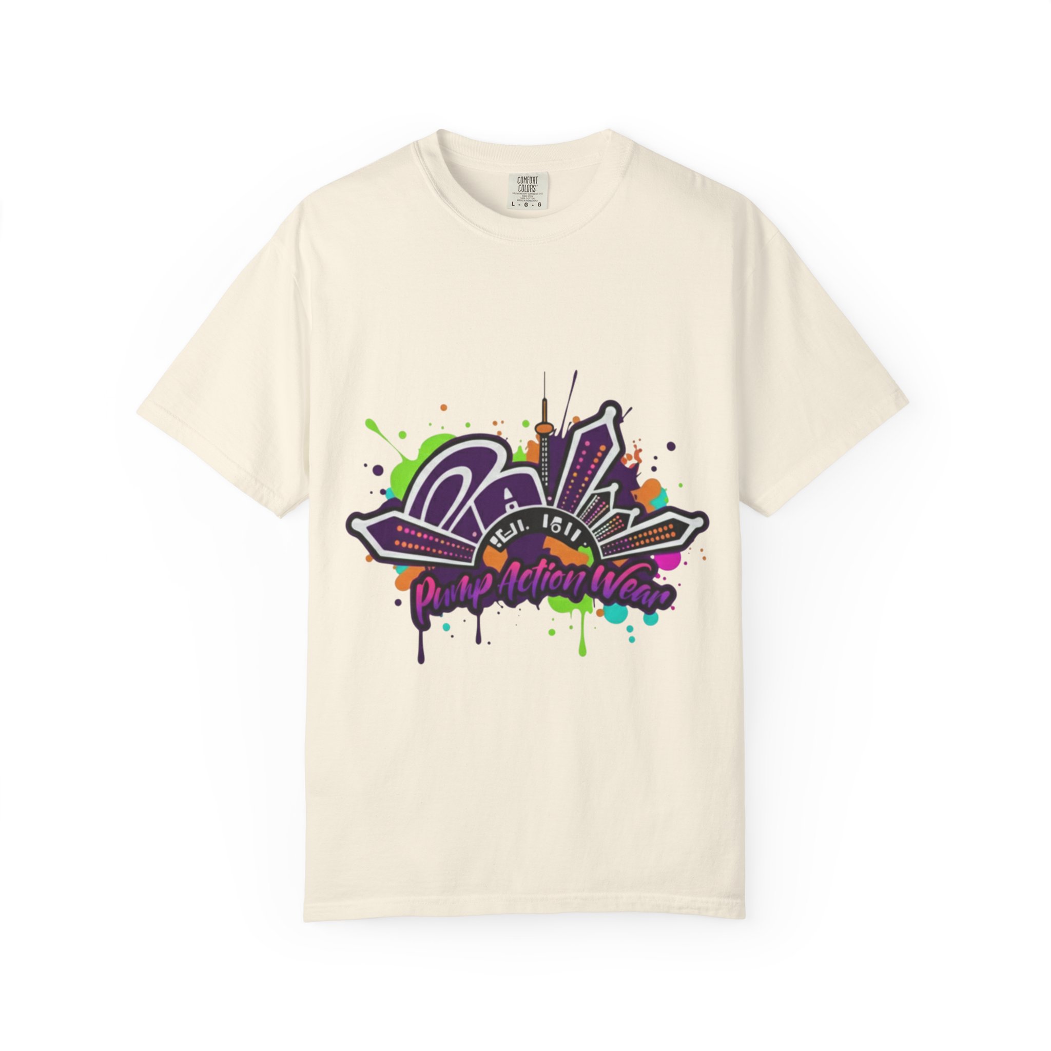 T-Shirt — Retro Graffiti 'Party All Night' Graphic Tee - Image 9