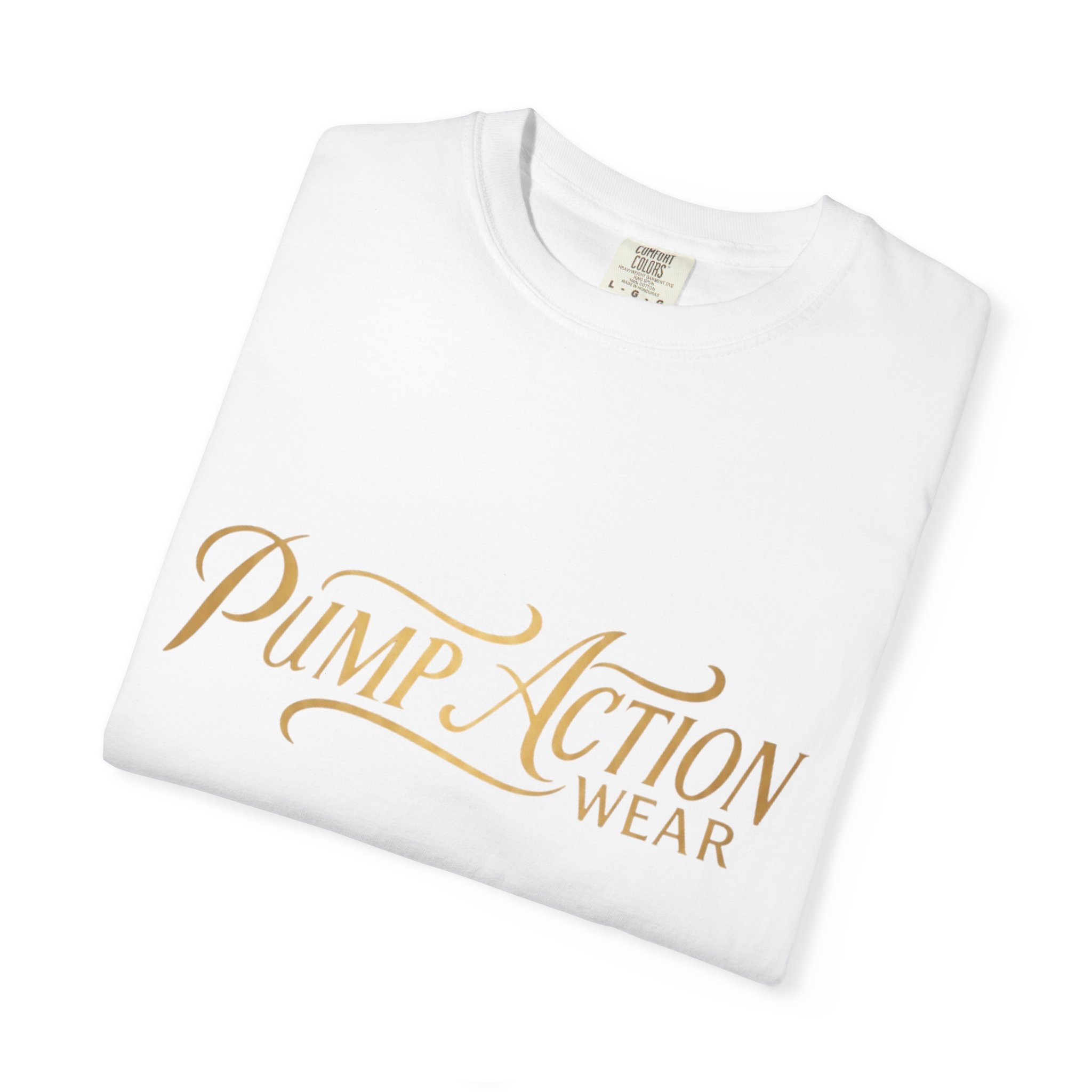 Pump Action Wear Script T-Shirt — Vintage Script Logo Tee - Image 3