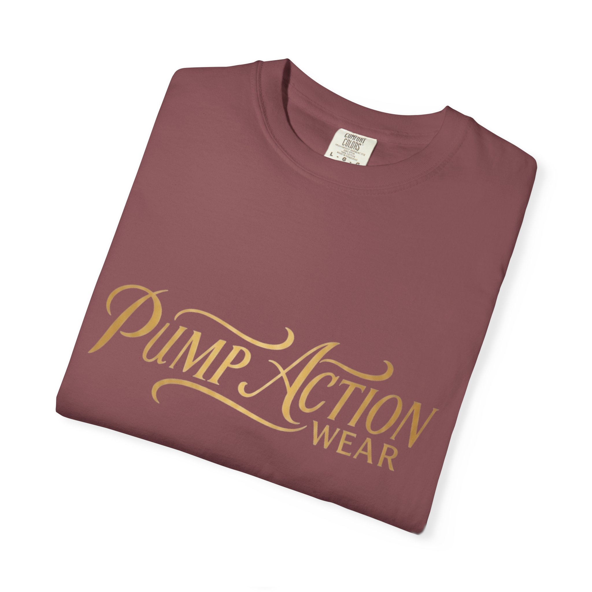 Pump Action Wear Script T-Shirt — Vintage Script Logo Tee - Image 7