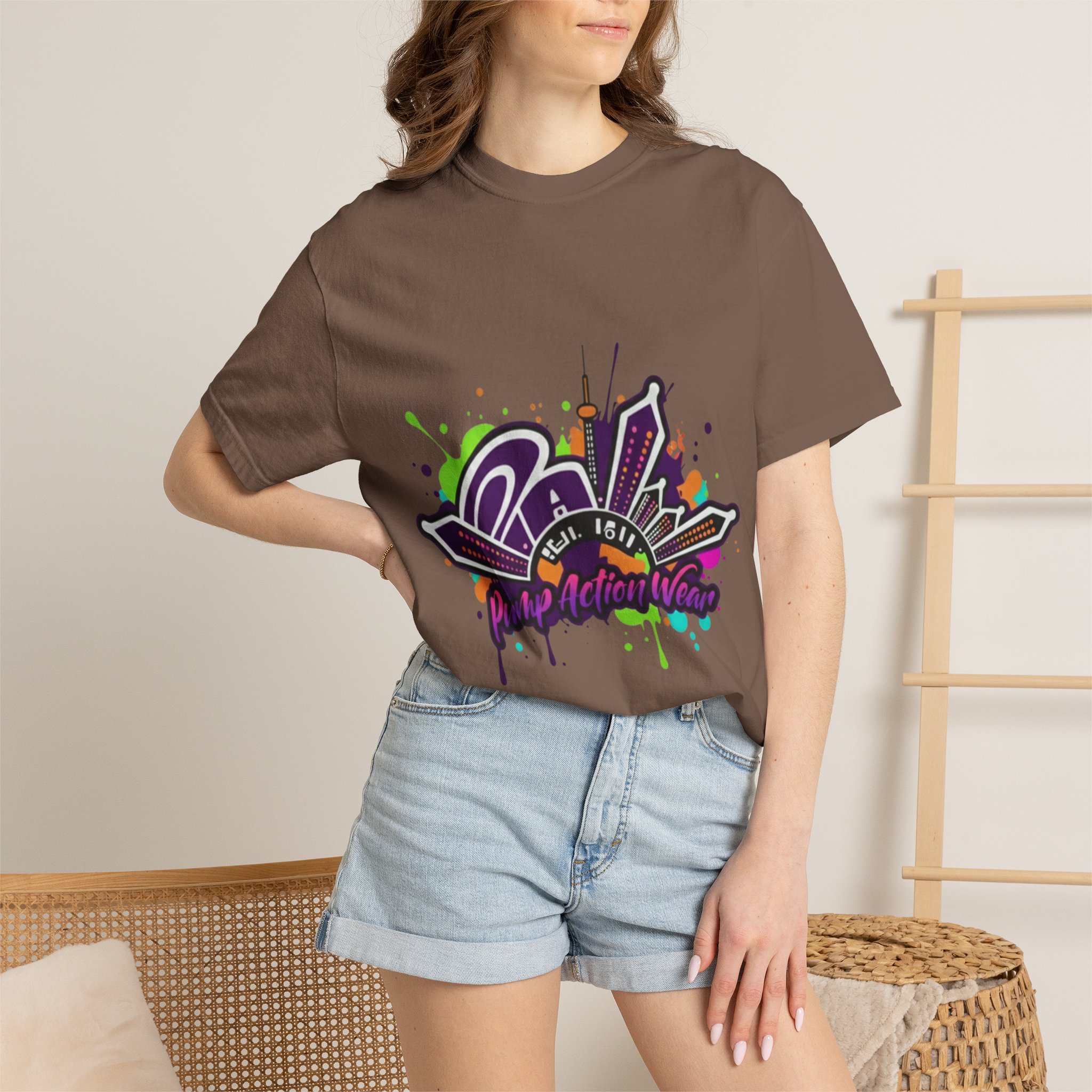 T-Shirt — Retro Graffiti 'Party All Night' Graphic Tee - Image 16
