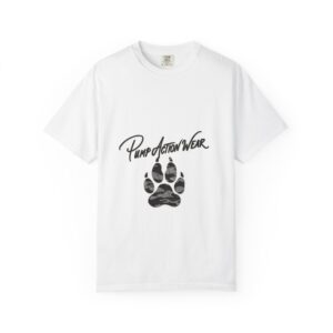 Pump Action Wear Paw Print T-Shirt — Graphic Casual Tee for Pet Lovers