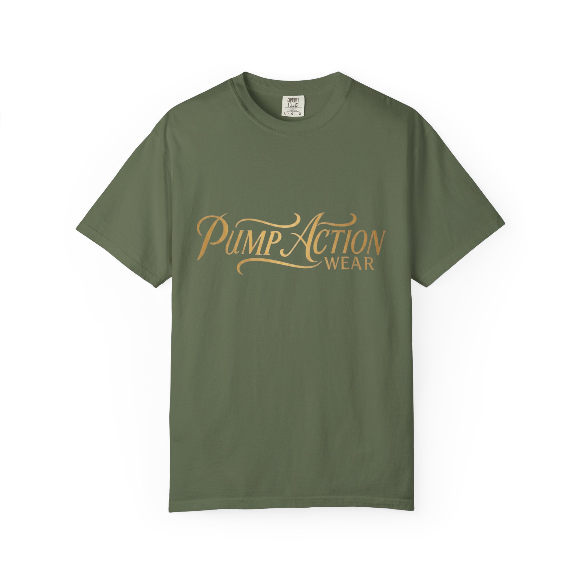 Pump Action Wear Script T-Shirt — Vintage Script Logo Tee - Image 25
