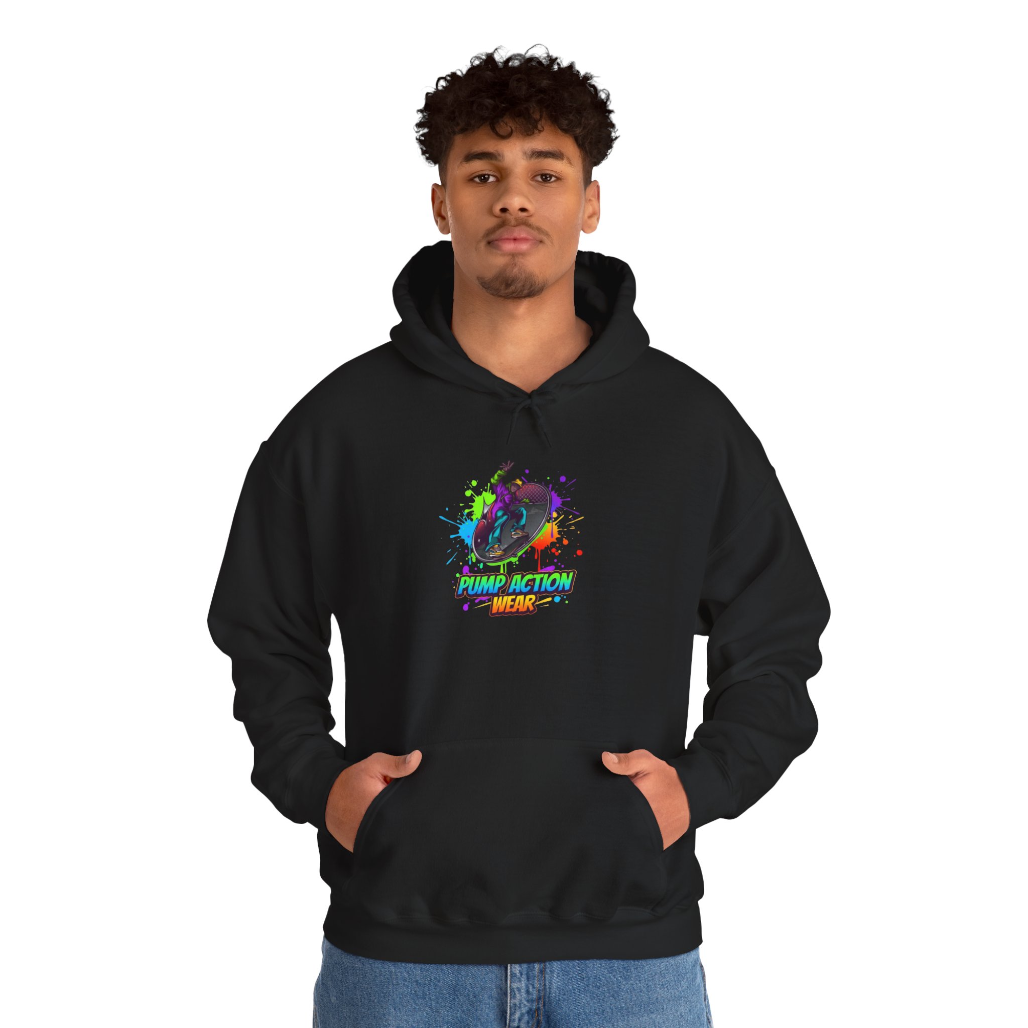 Pump Action Wear Hoodie 16 — Pullover - Image 3