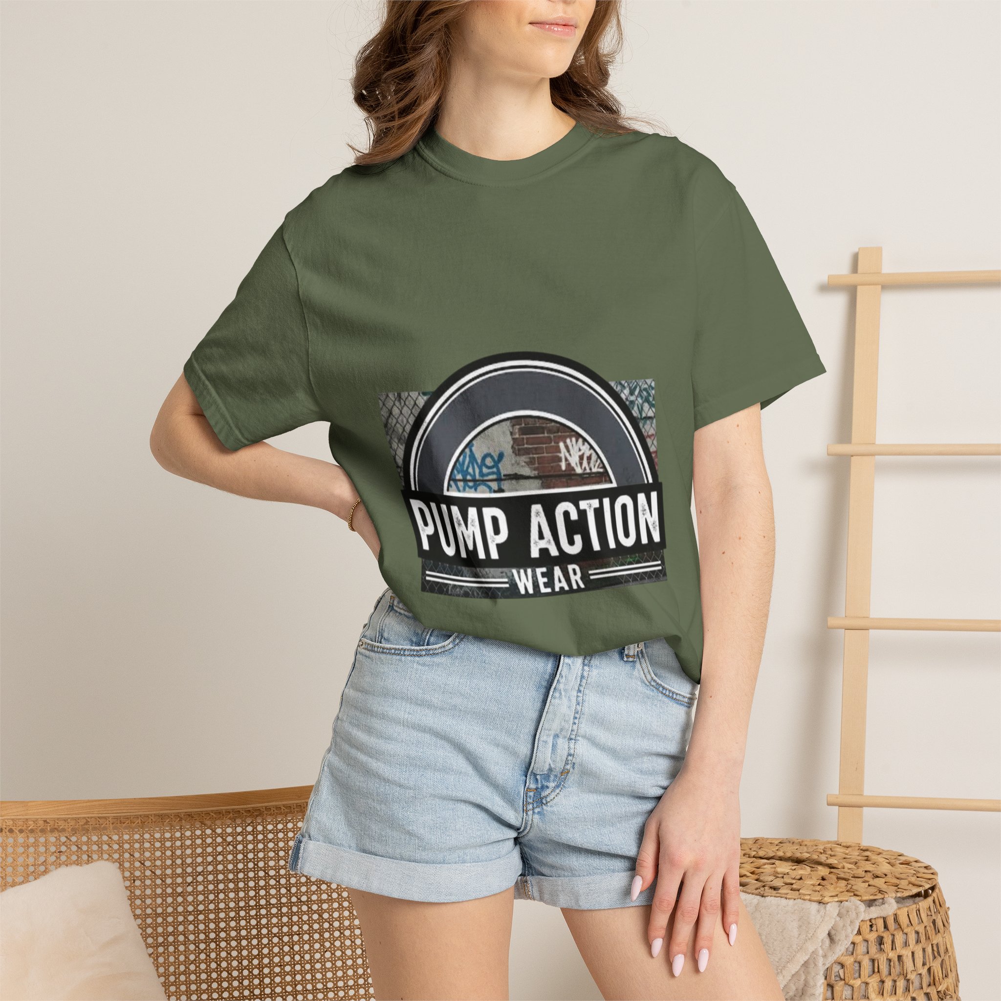 Pump Action Wear Graphic T-Shirt - Image 28