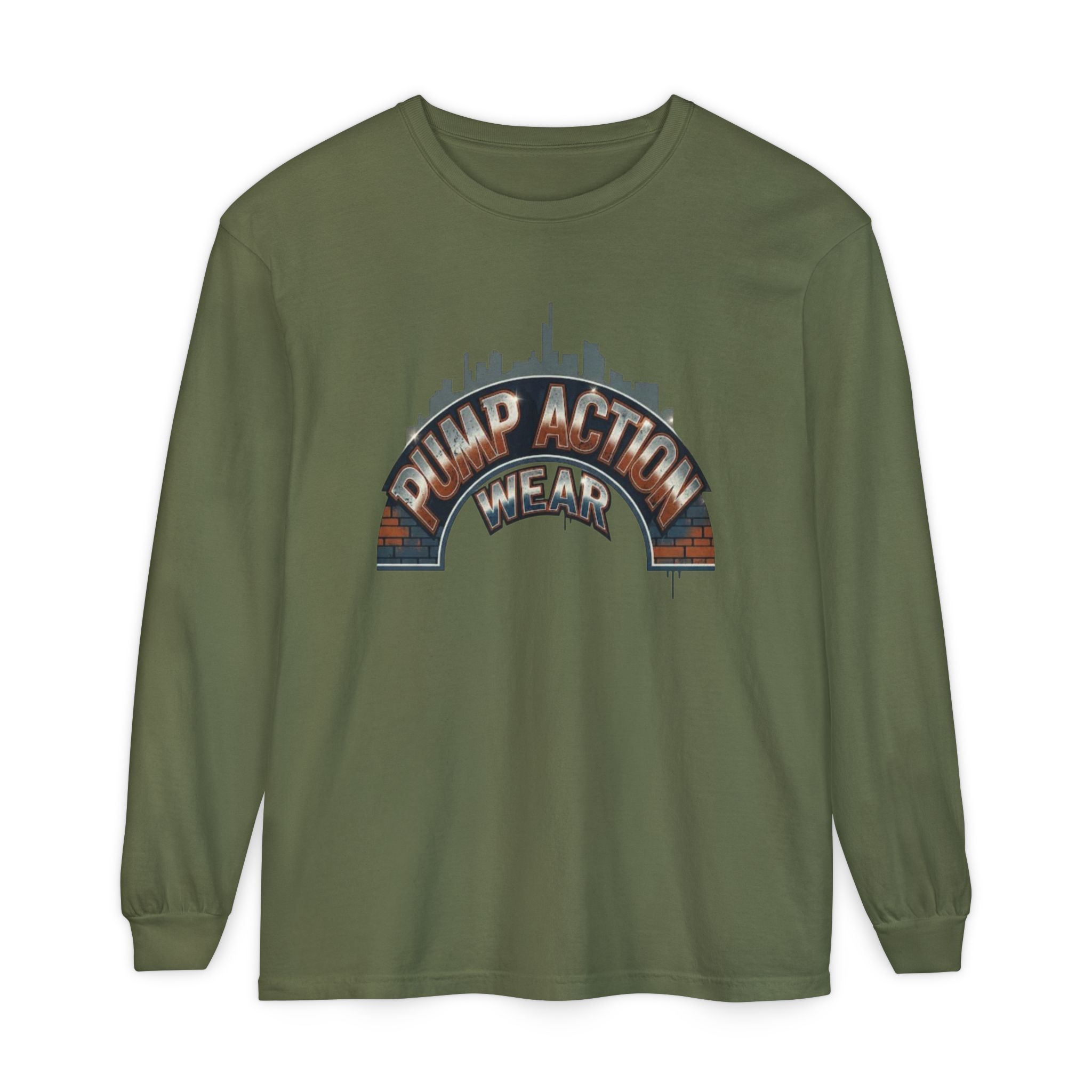 Pump Action Wear Skyline Long Sleeve Tee - Image 41