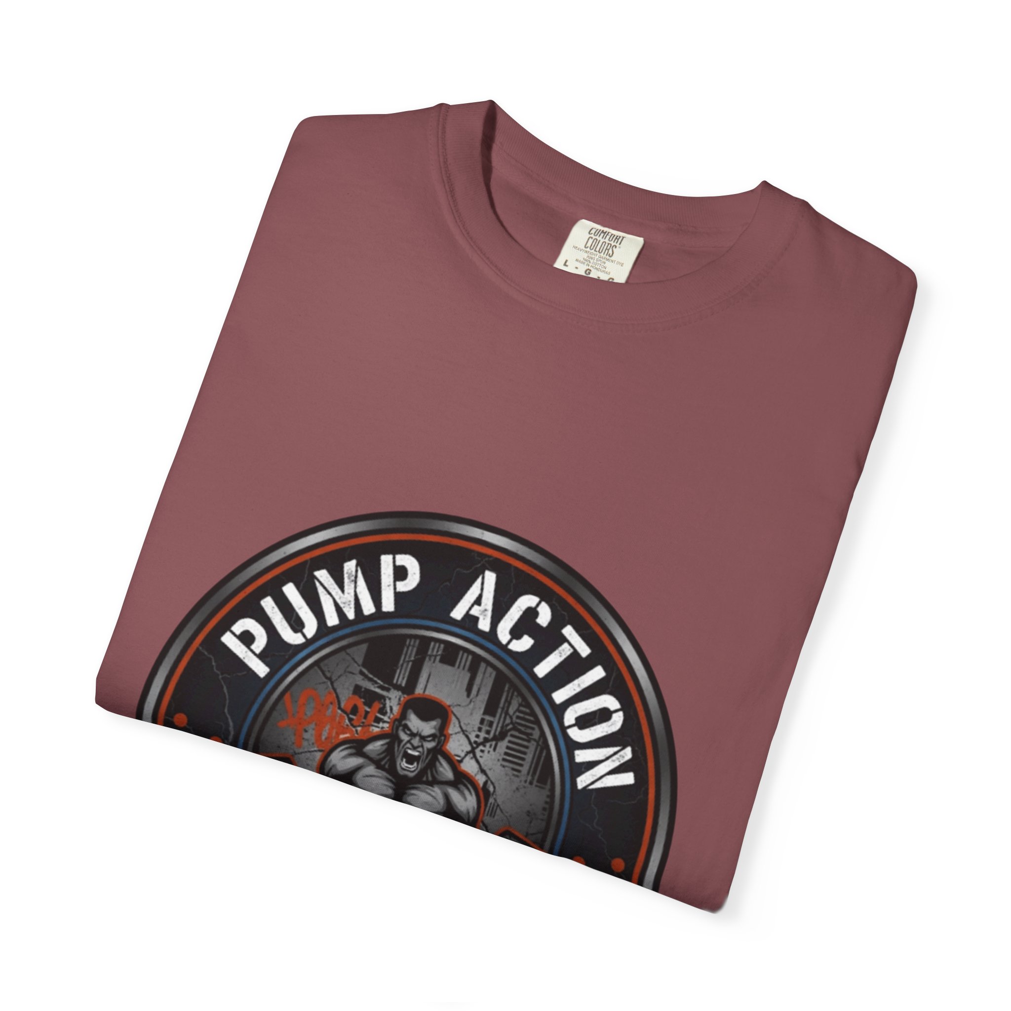 Gym T-Shirt — "Pump Action Wear" Muscle Weightlifting Tee - Image 7