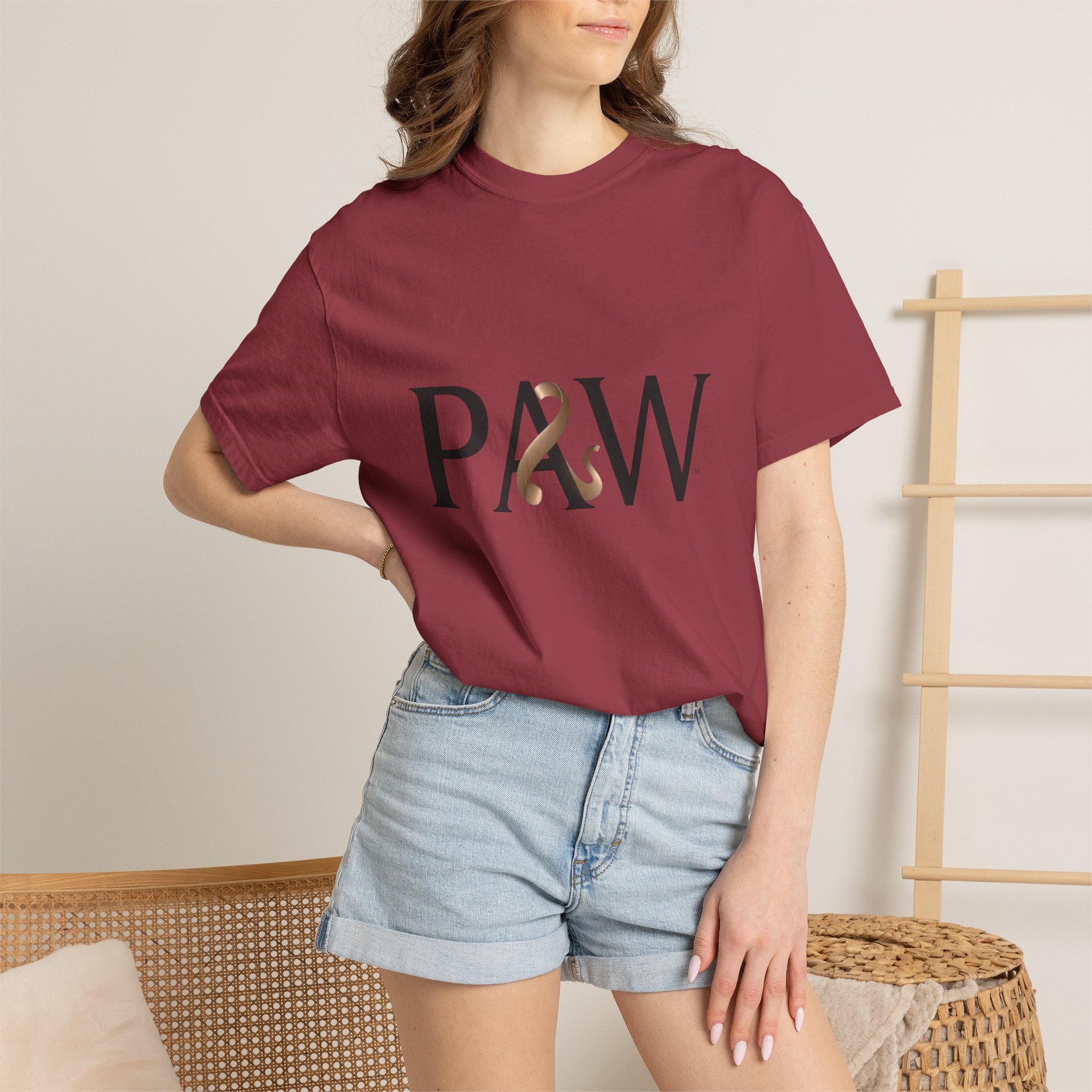 PAW Graphic T-Shirt — Stylish Animal Print Ampersand Tee for Pet Lovers - Image 52