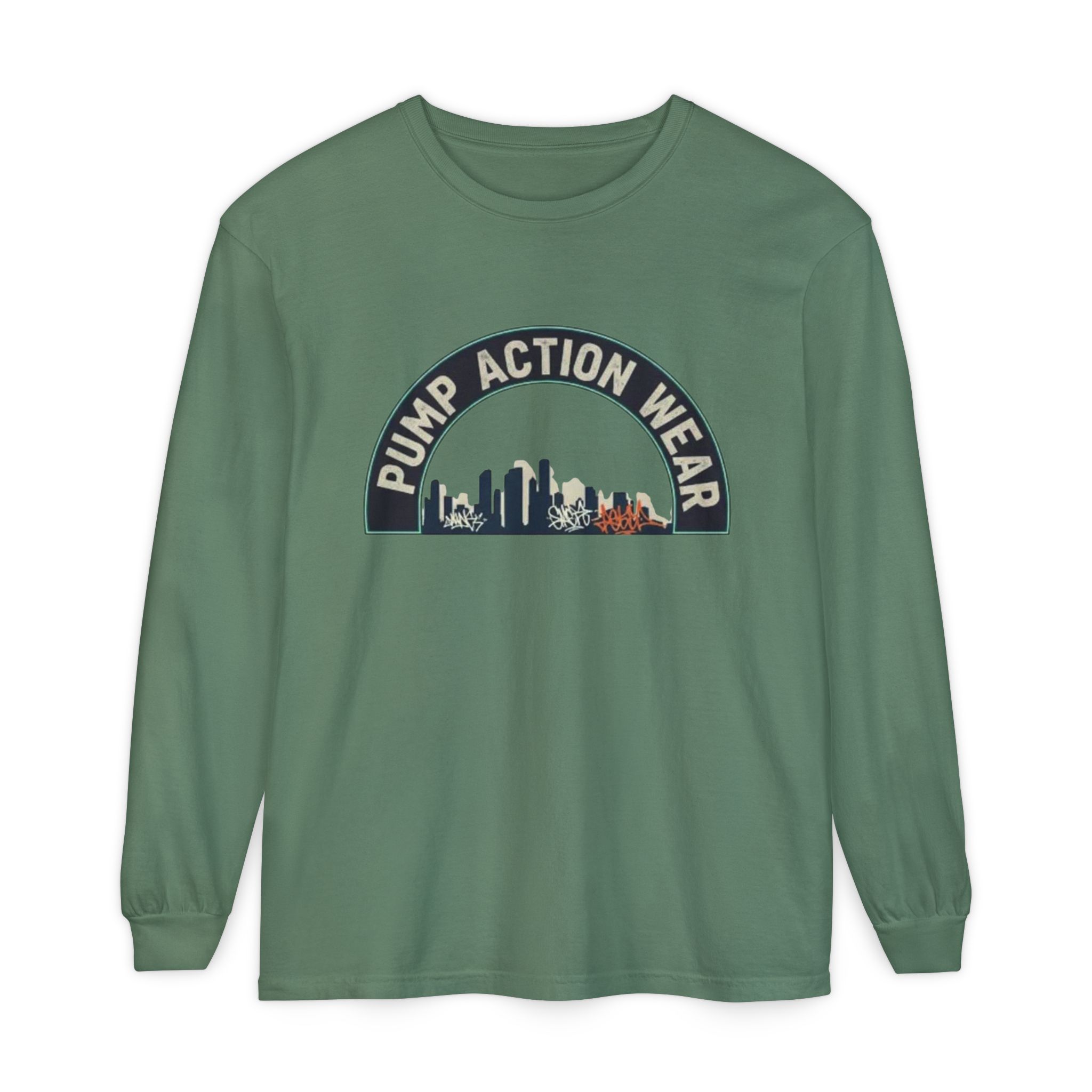 Pump Action Wear Skyline Long Sleeve Tee - Image 49