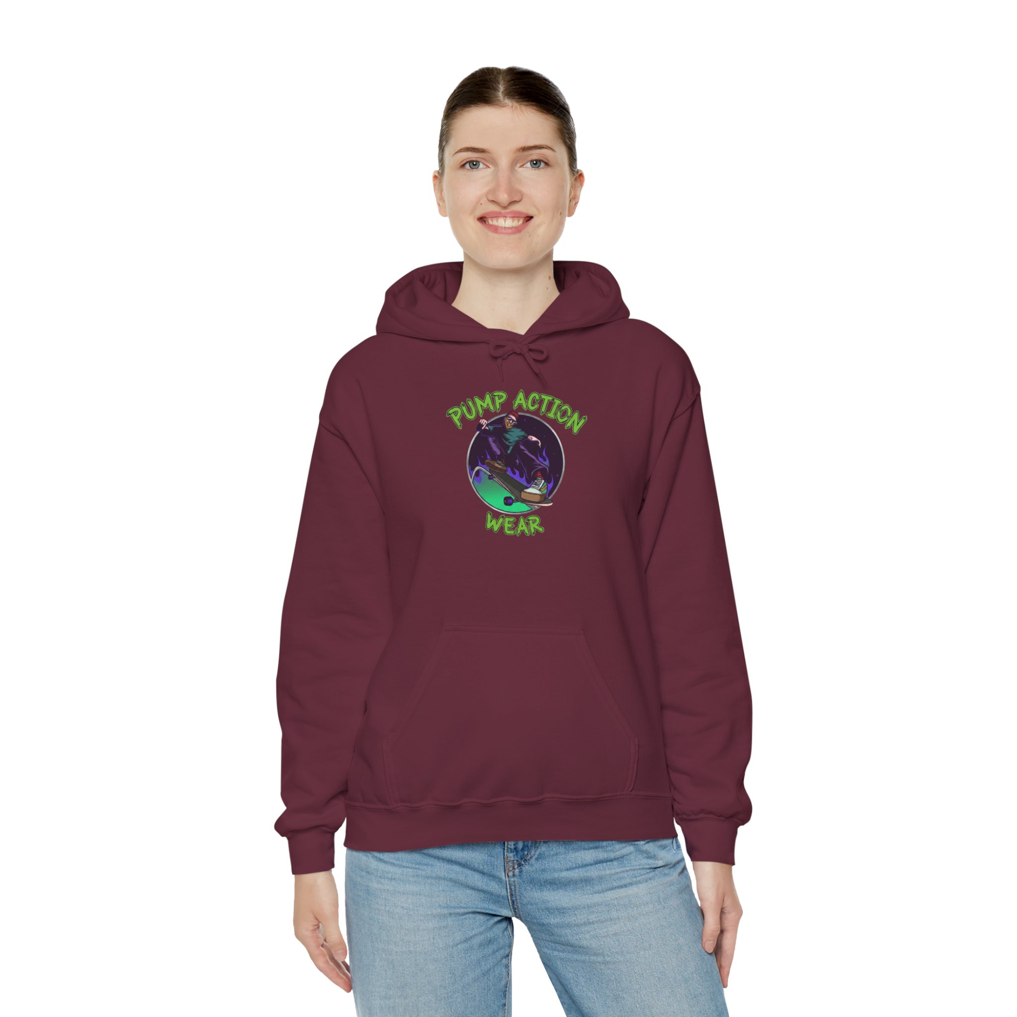 Pump Action Wear Hoodie 17 — Pullover - Image 12