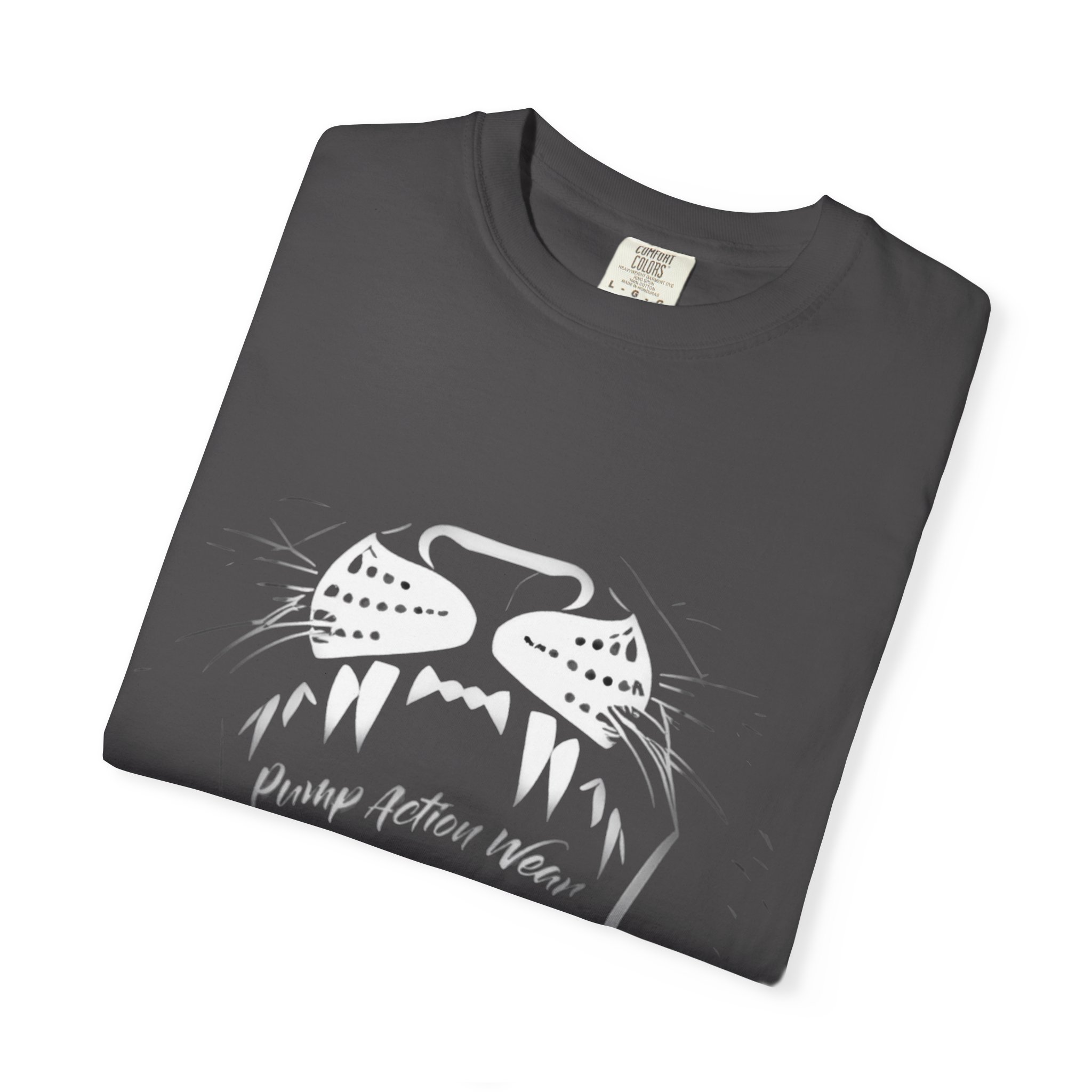 Cat Jaw Graphic T-Shirt — 'Please Afford Meow' Minimalist Cat Face Tee - Image 43