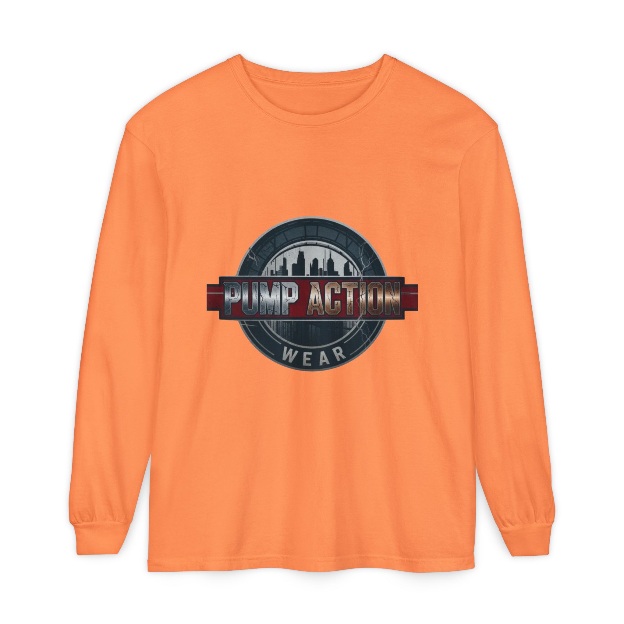Pump Action Logo Long Sleeve Tee - Image 5