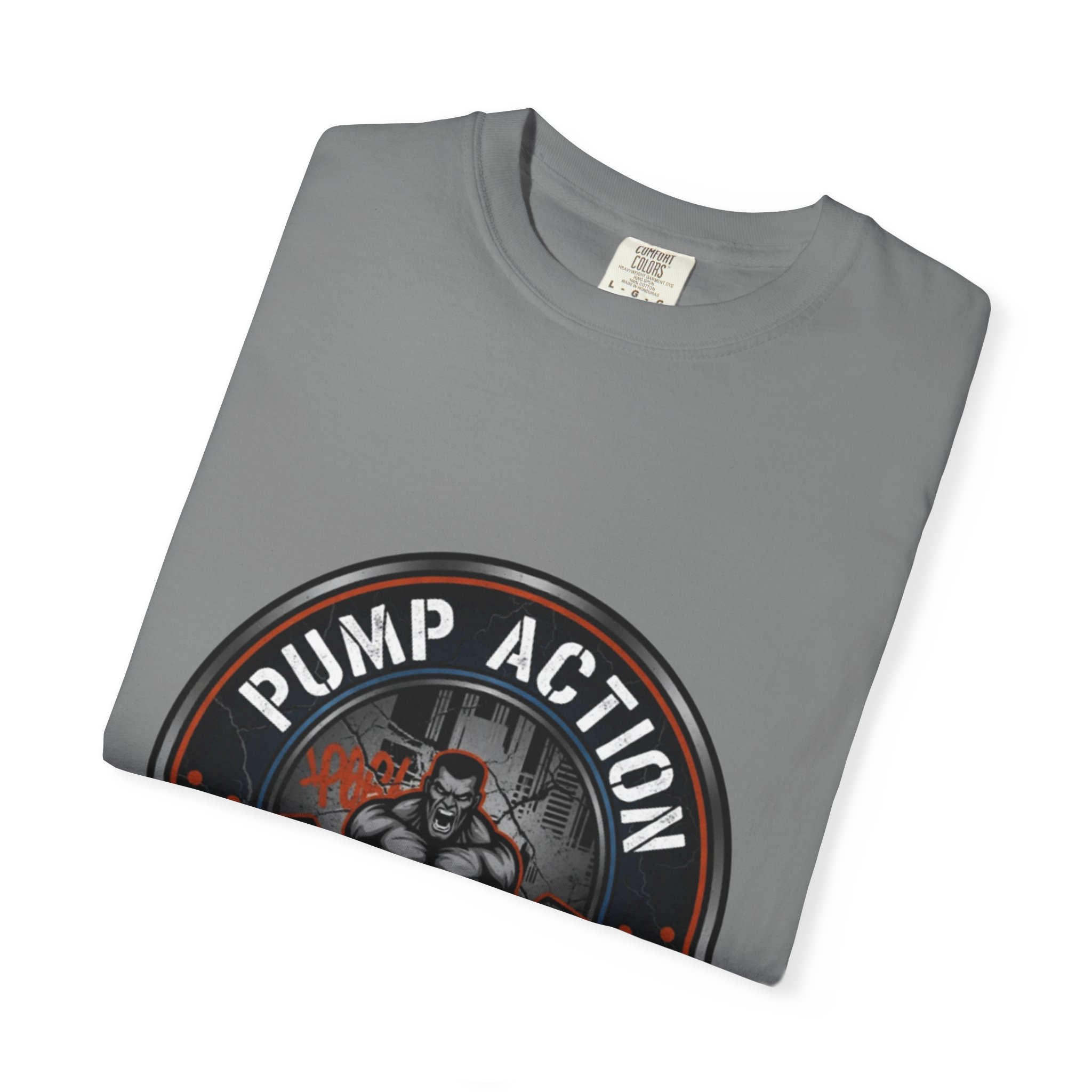 Gym T-Shirt — "Pump Action Wear" Muscle Weightlifting Tee - Image 23