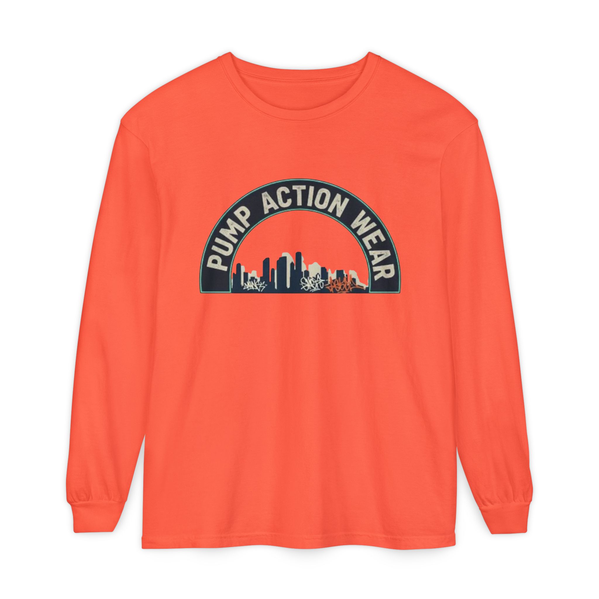 Pump Action Wear Skyline Long Sleeve Tee - Image 9