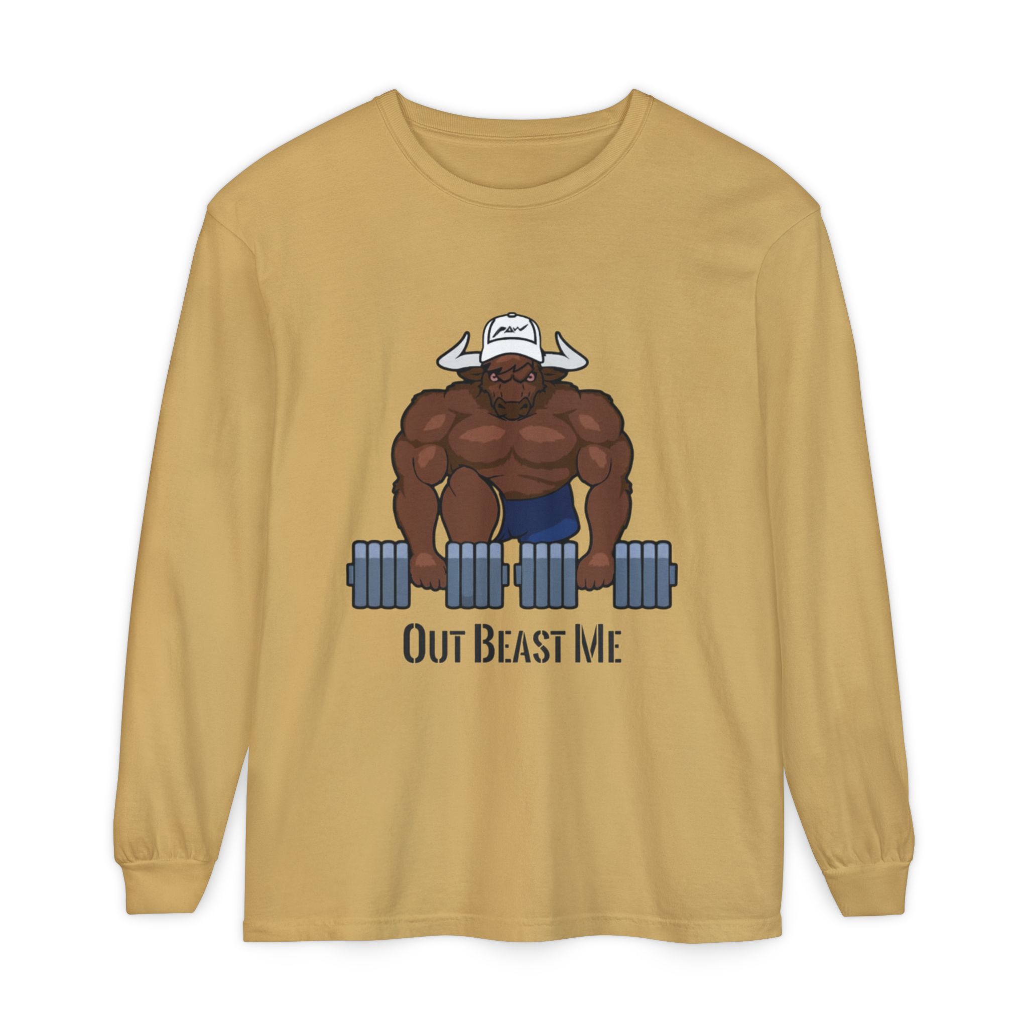 Out Beast Me Long Sleeve Shirt — Motivational Gym Tee - Image 21