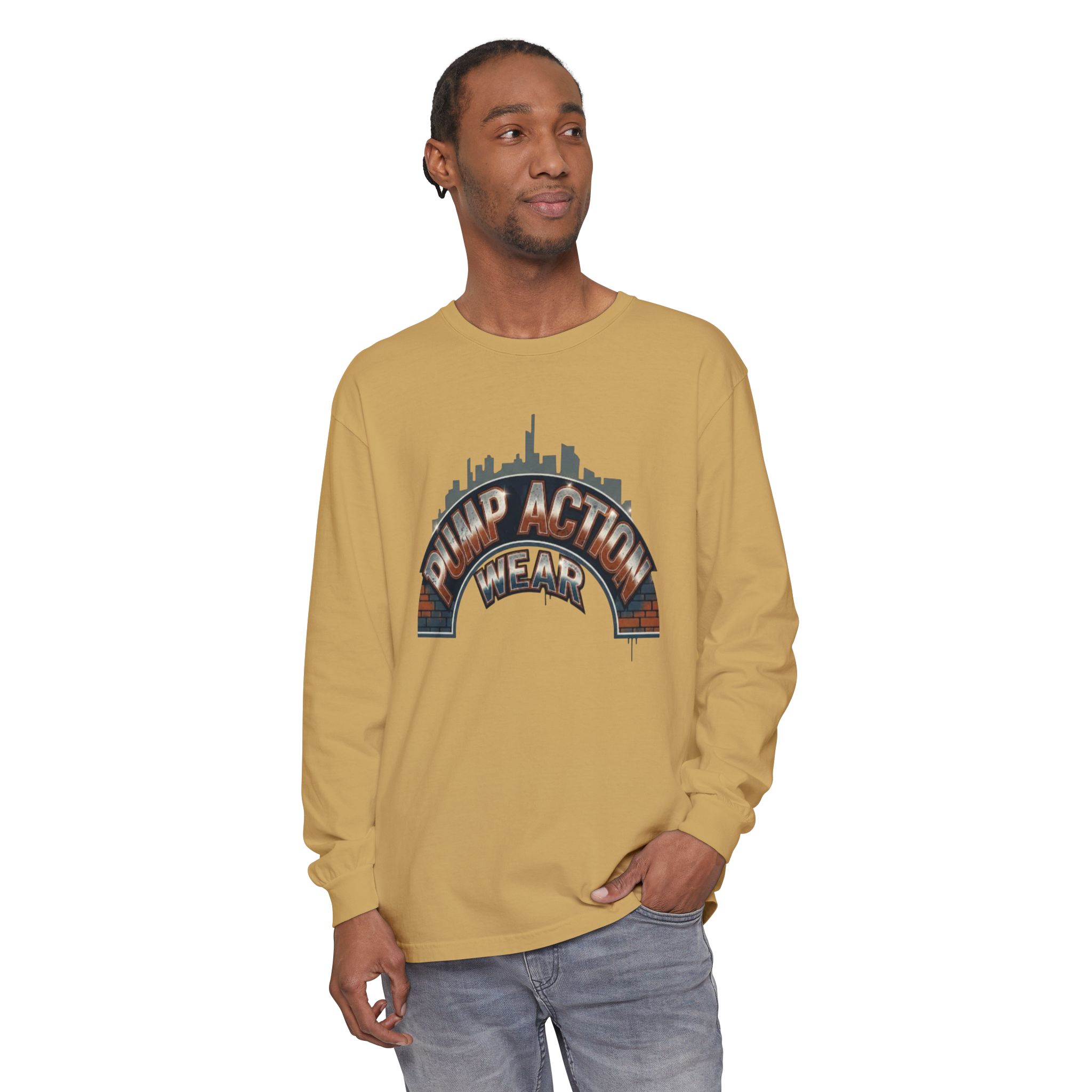 Pump Action Wear Skyline Long Sleeve Tee - Image 23