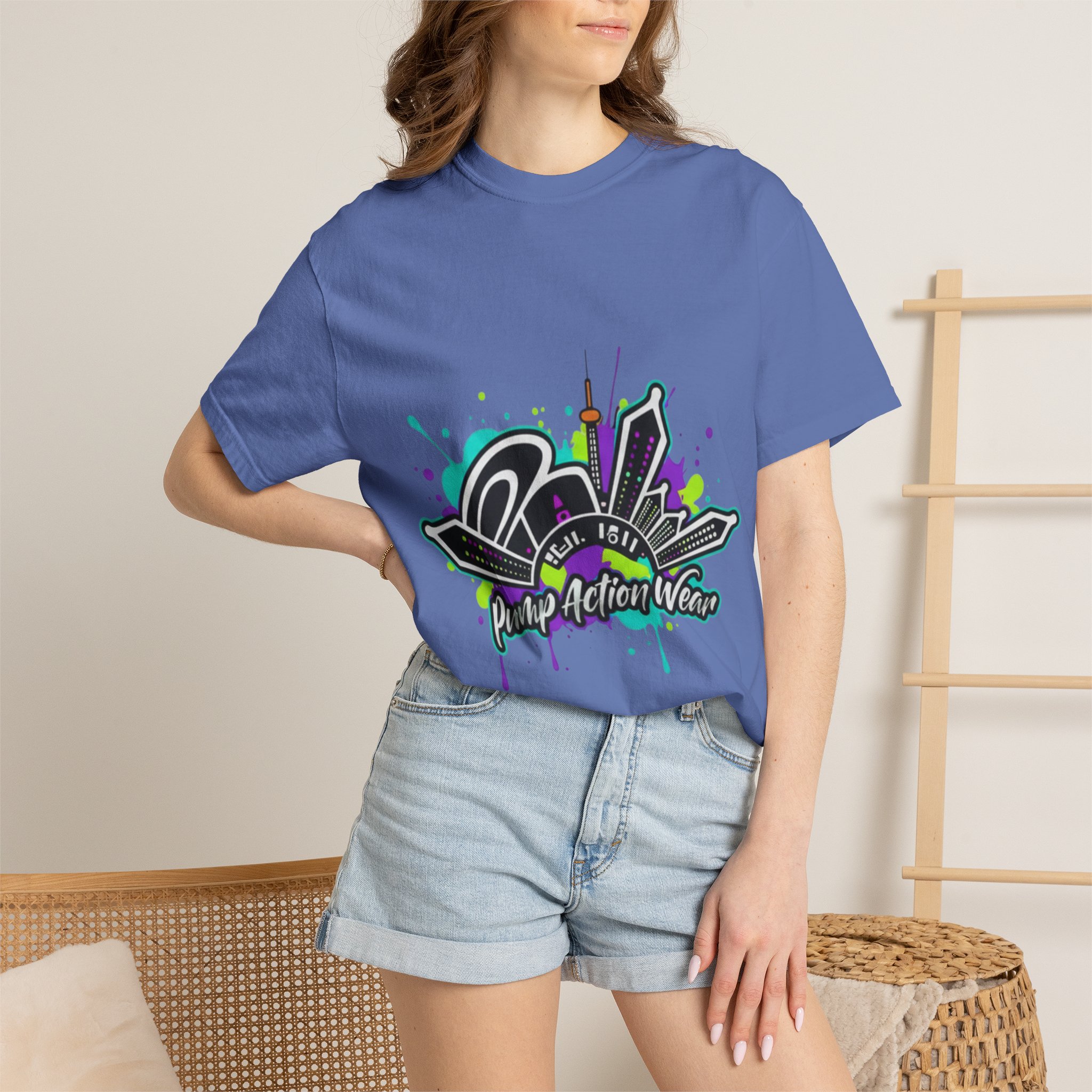 Graffiti City “Pimp-Action Wear” Graphic T-Shirt - Image 32