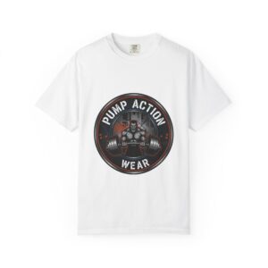 Gym T-Shirt — "Pump Action Wear" Muscle Weightlifting Tee