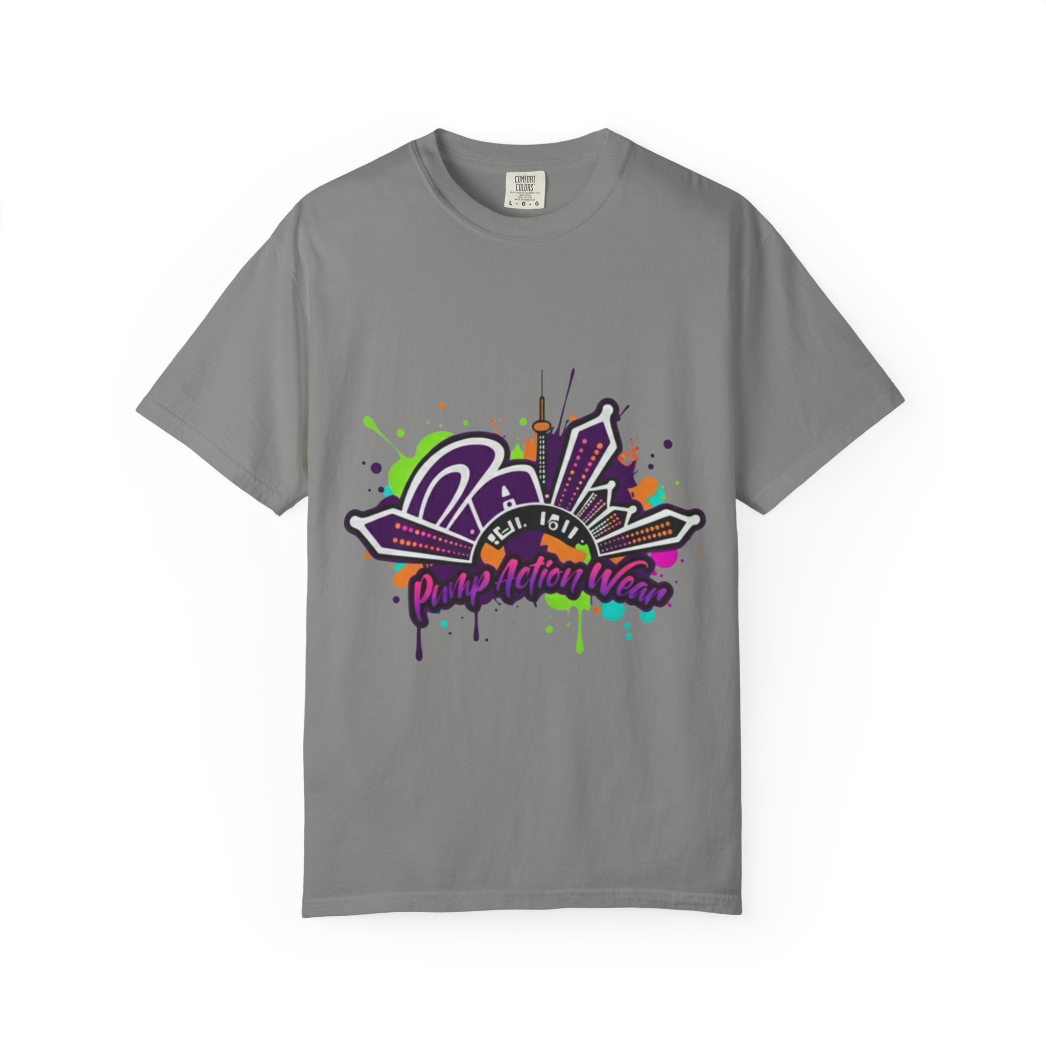 T-Shirt — Retro Graffiti 'Party All Night' Graphic Tee - Image 29