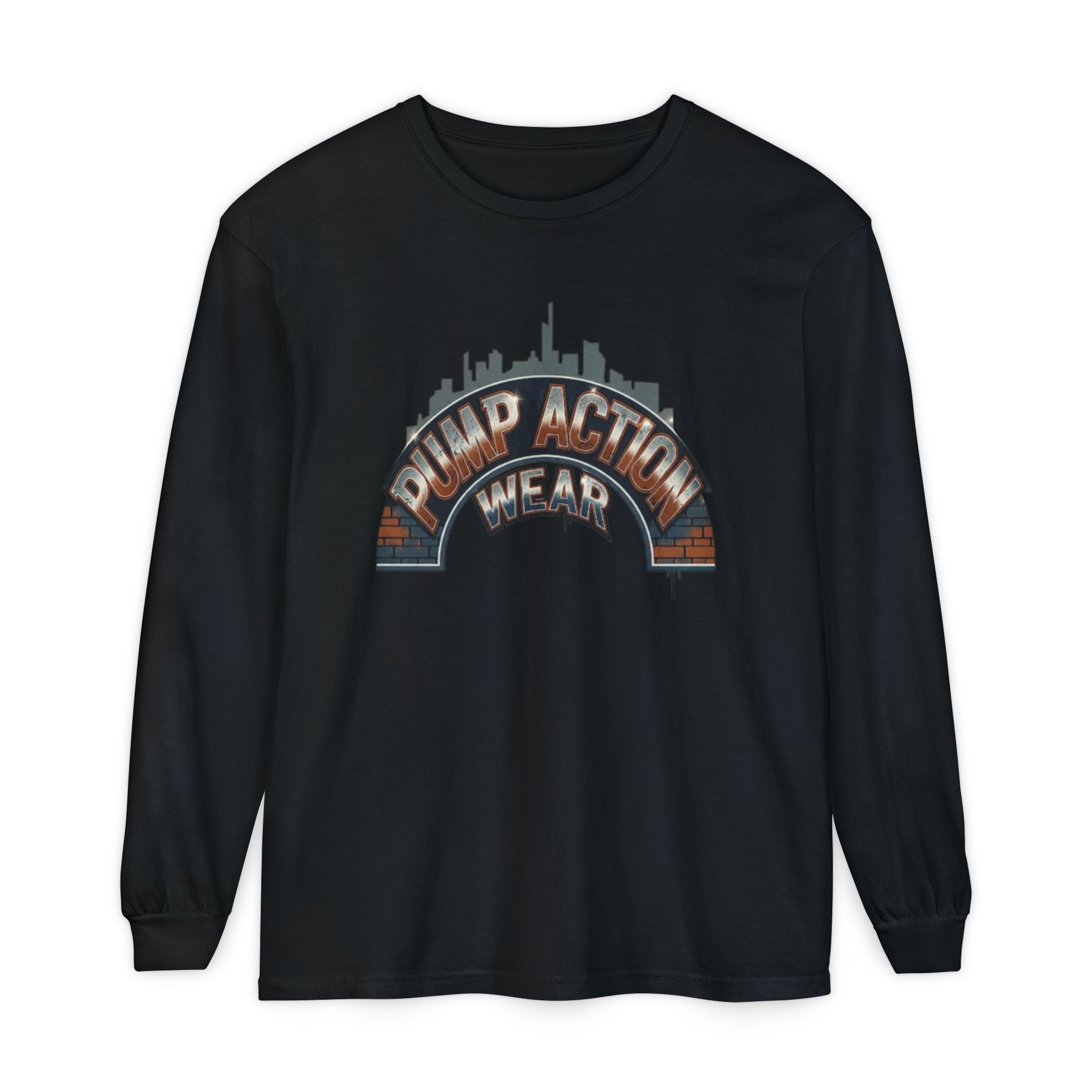 Pump Action Wear Skyline Long Sleeve Tee - Image 57