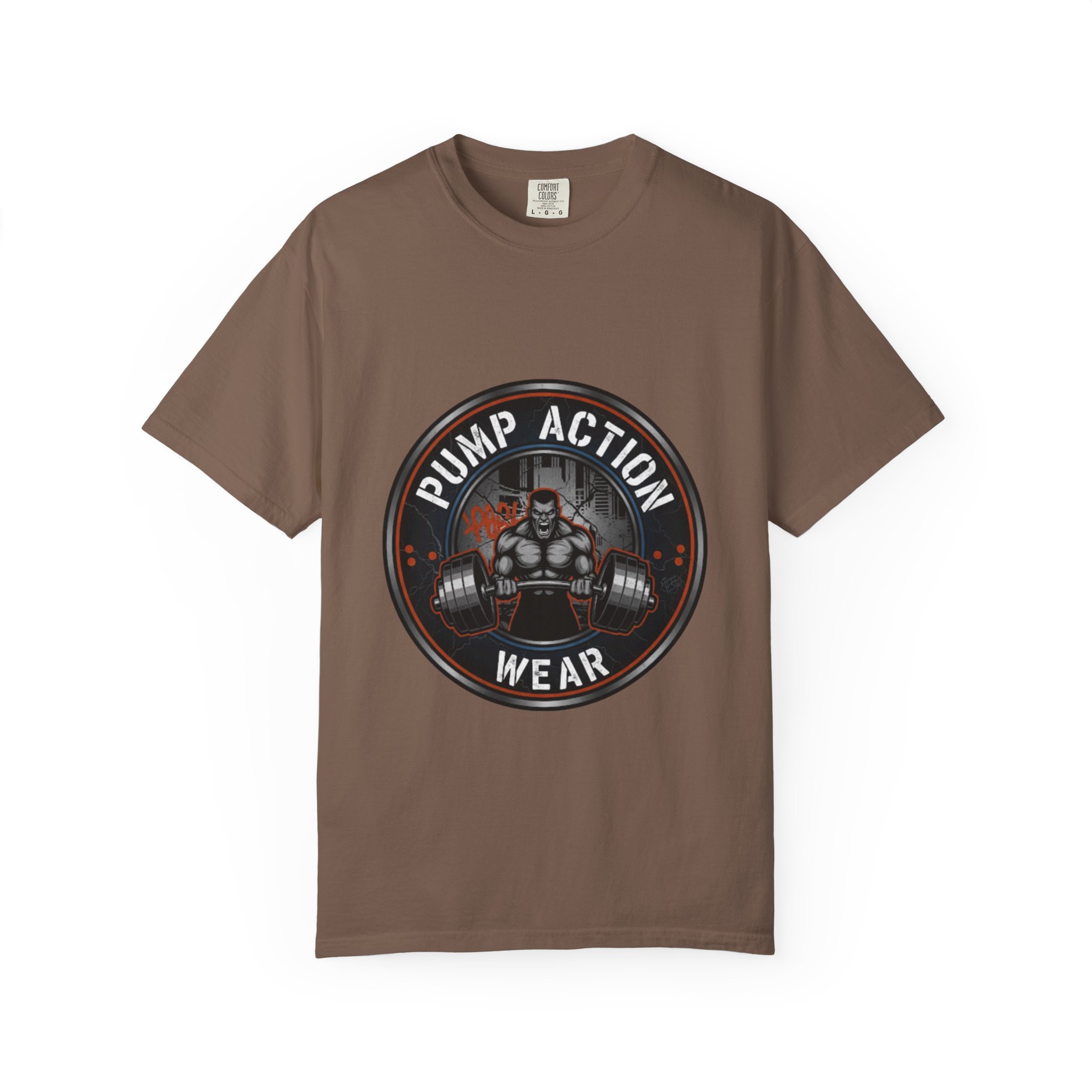 Gym T-Shirt — "Pump Action Wear" Muscle Weightlifting Tee - Image 13