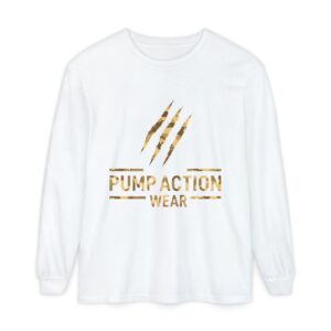 Pump Action Wear Long Sleeve Tee — Gold Claw Logo