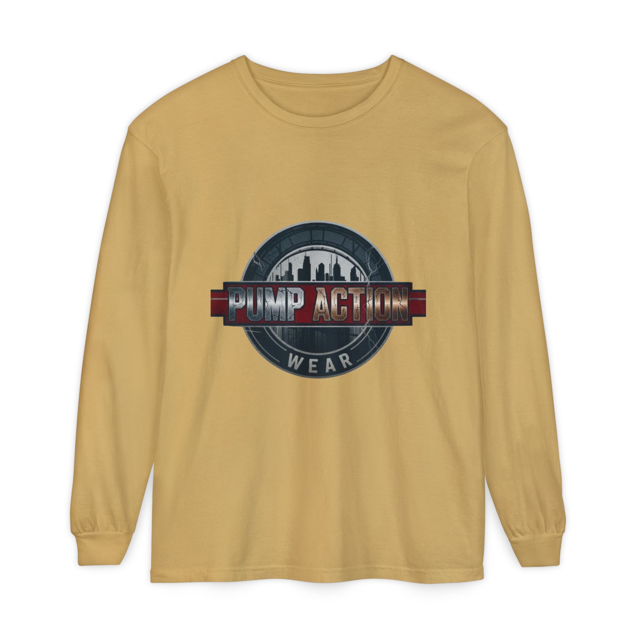 Pump Action Logo Long Sleeve Tee - Image 21
