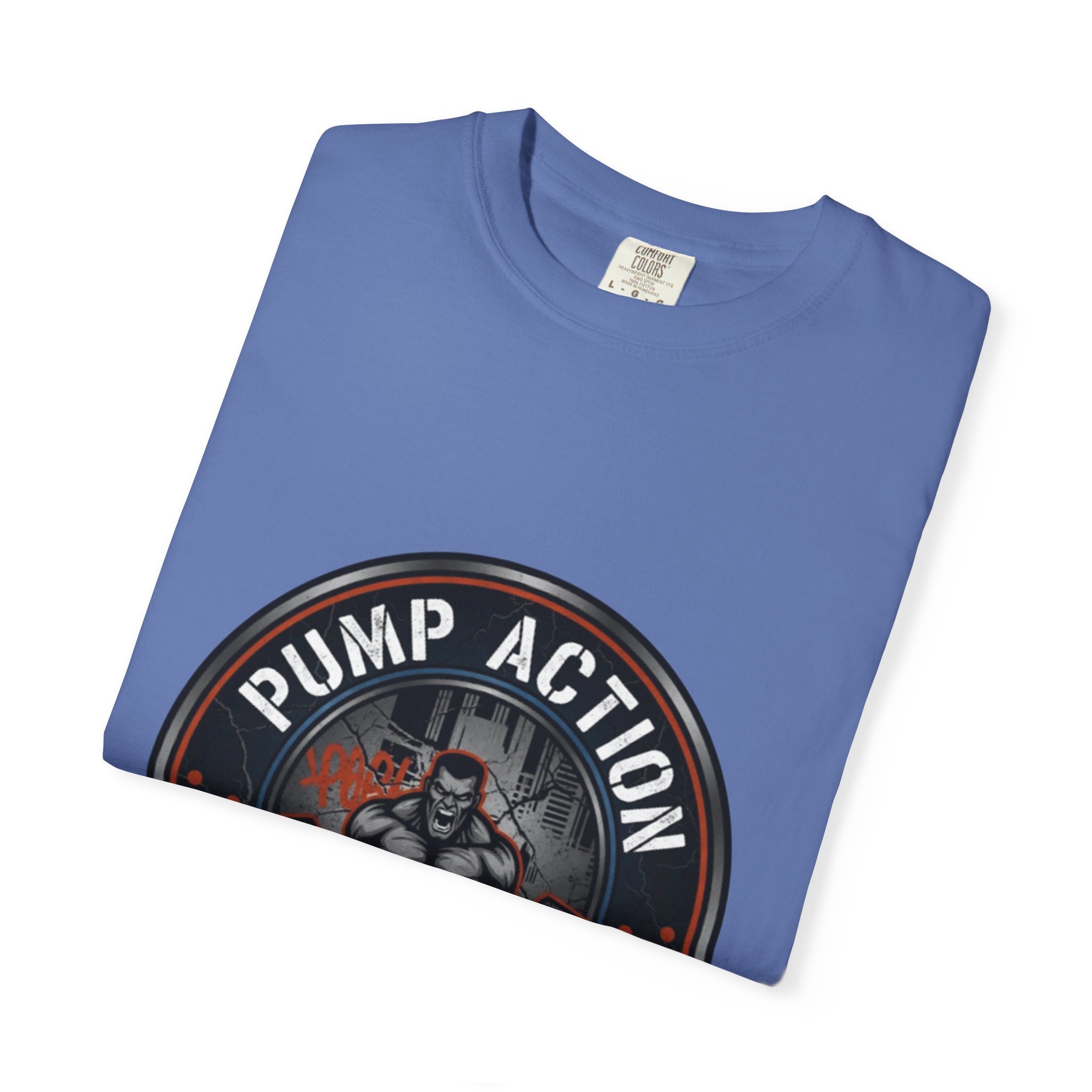 Gym T-Shirt — "Pump Action Wear" Muscle Weightlifting Tee - Image 31