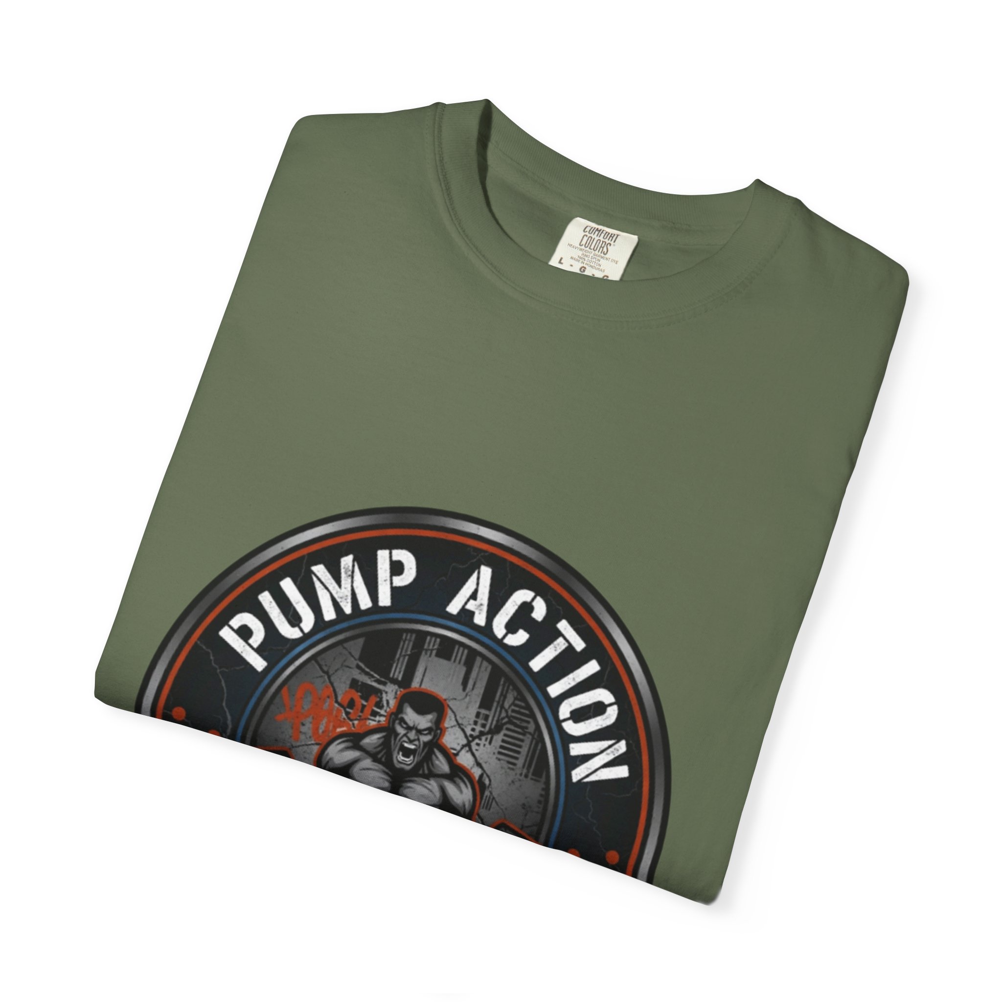 Gym T-Shirt — "Pump Action Wear" Muscle Weightlifting Tee - Image 27