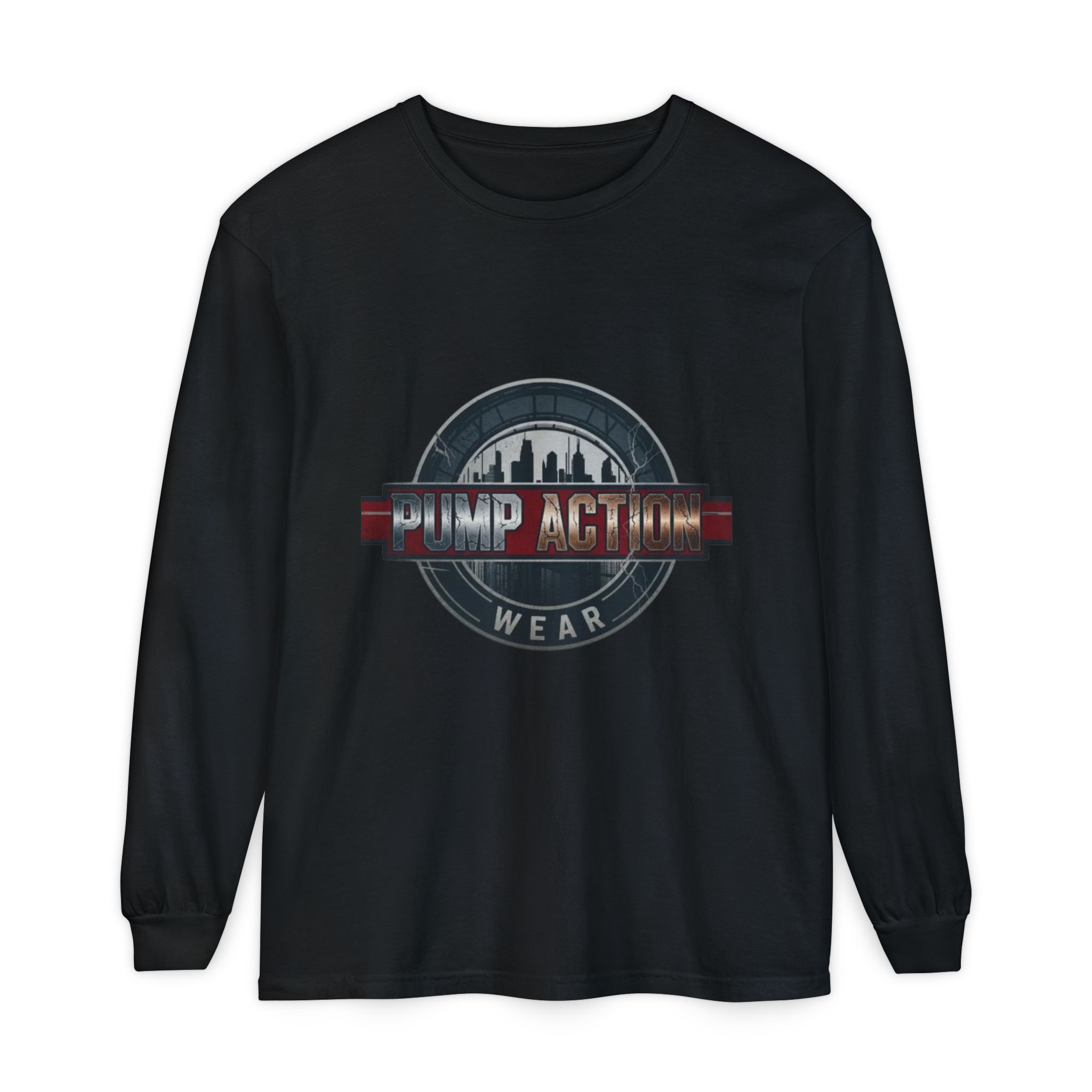 Pump Action Logo Long Sleeve Tee - Image 53
