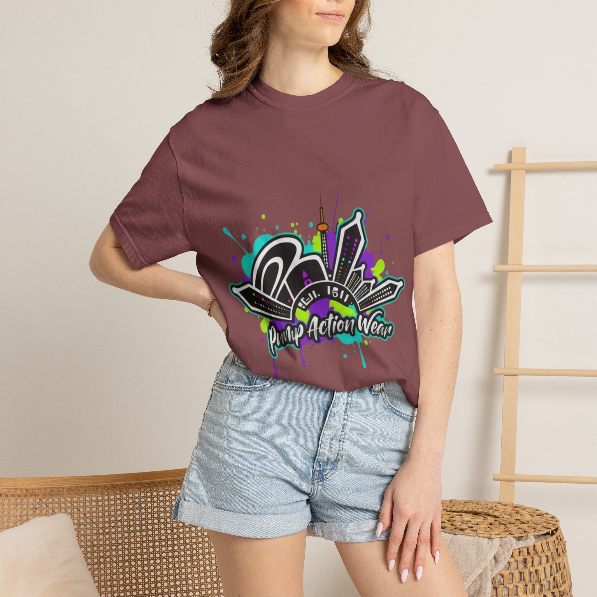 Graffiti City “Pimp-Action Wear” Graphic T-Shirt - Image 8
