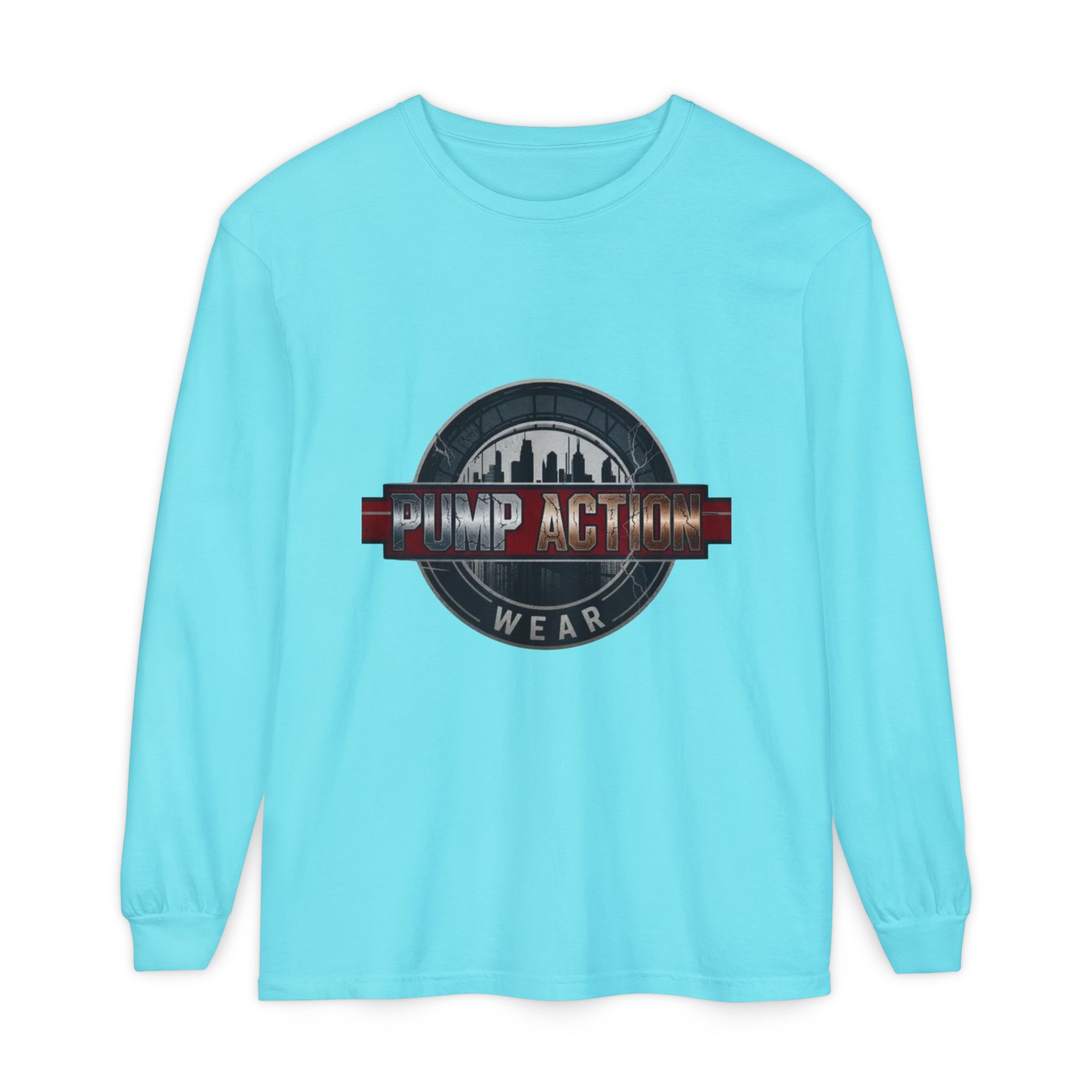 Pump Action Logo Long Sleeve Tee - Image 61